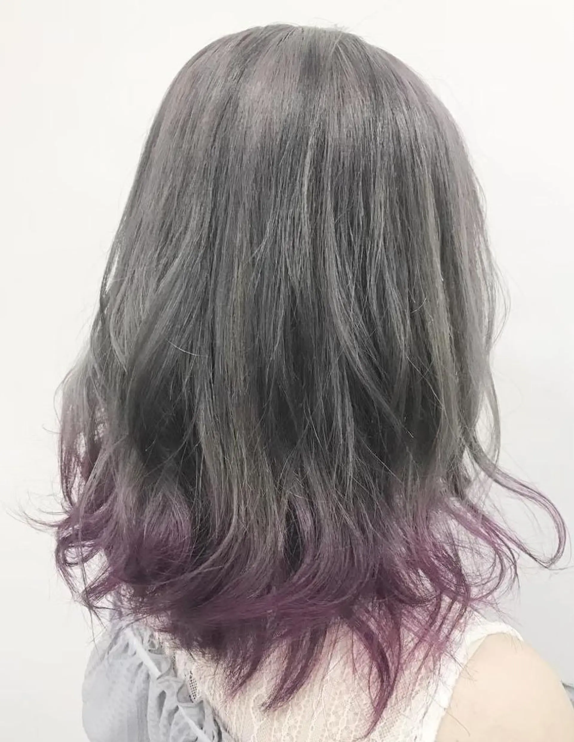 ミディアム カラー メンズカット無料 🌙 松本のヘアスタイル