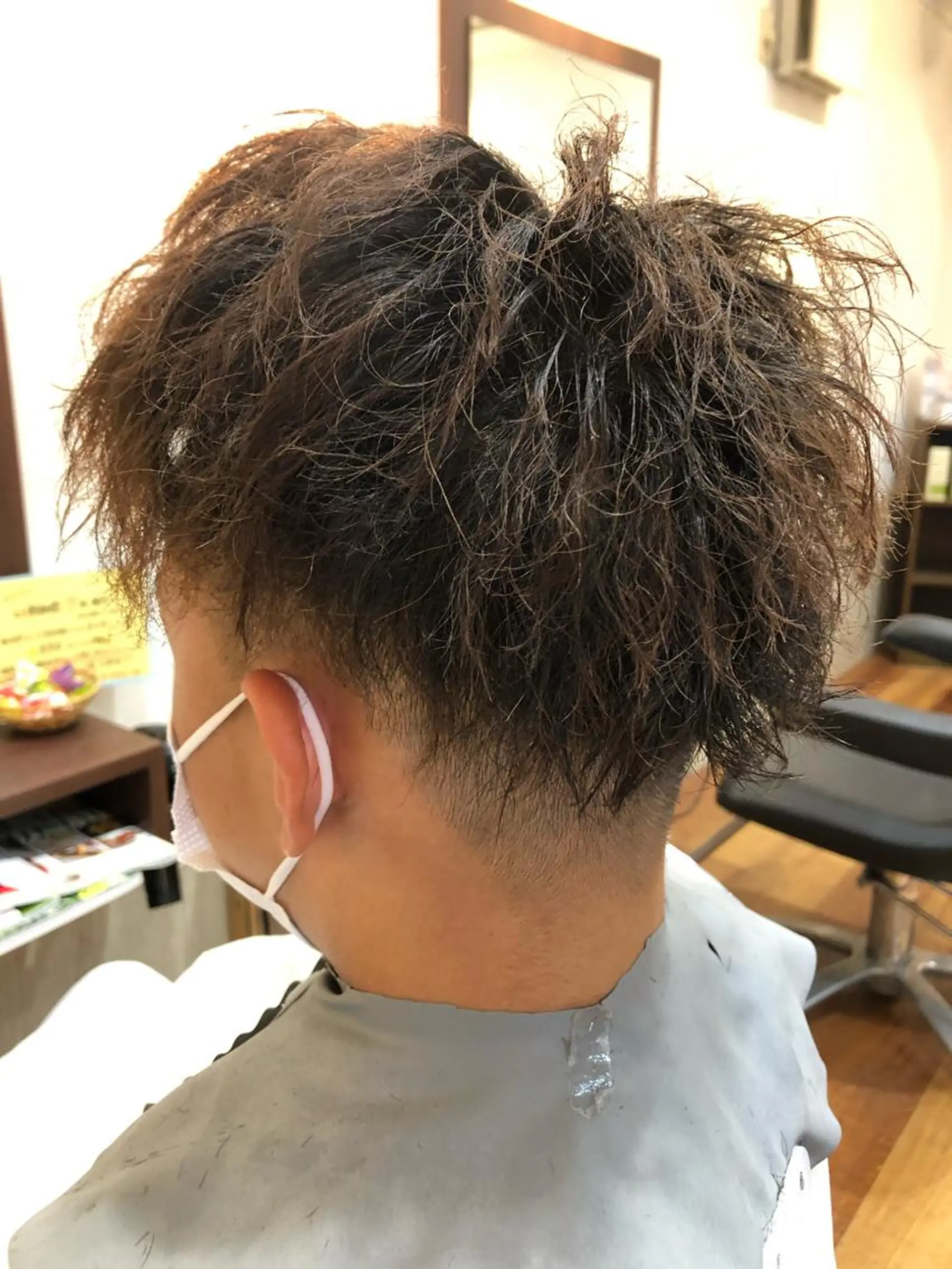 パーマ メンズ molla所属・やまもと あきこのヘアスタイル