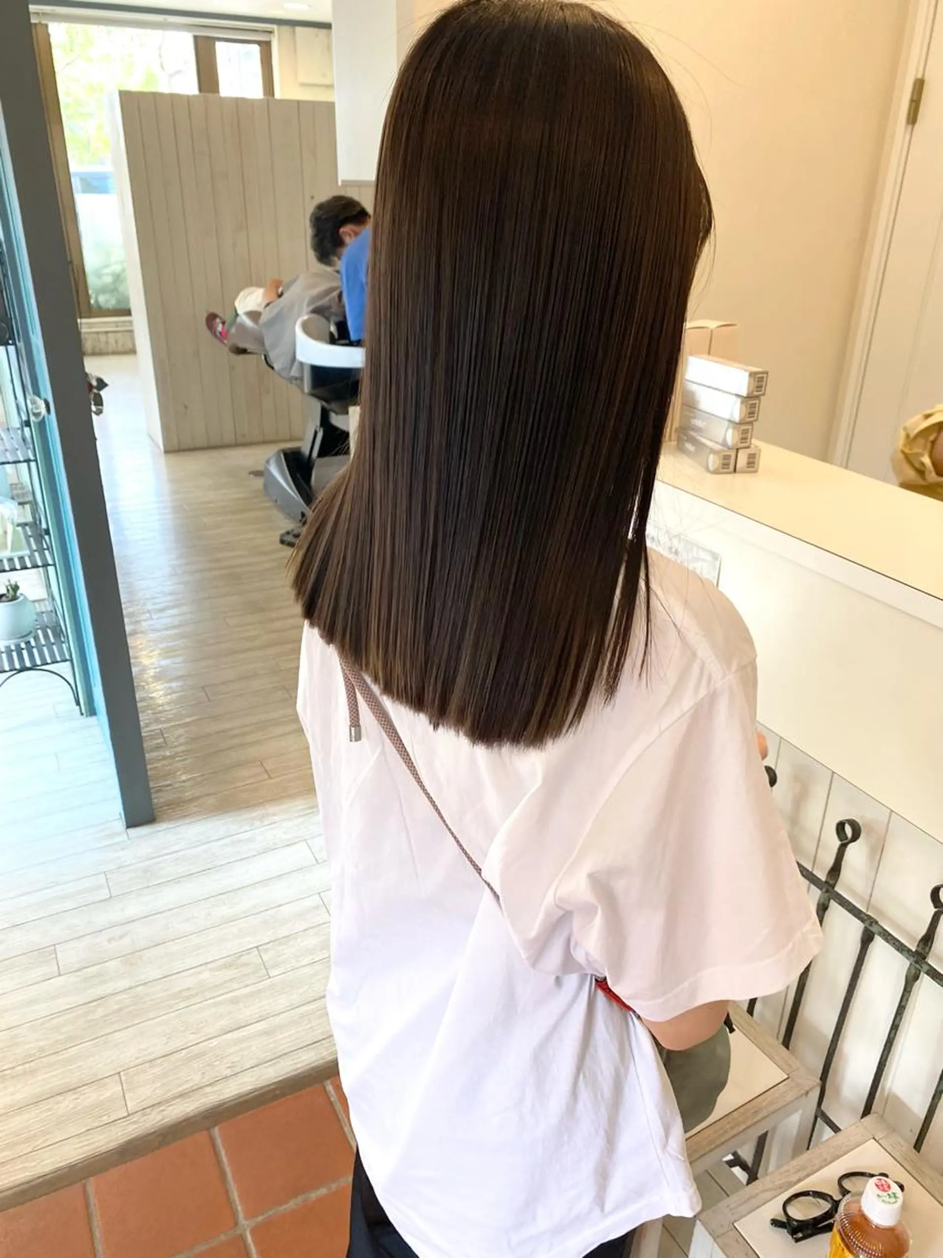 ロング カラー カット 縮毛矯正 LITTLE/ 平松　君章のヘアスタイル