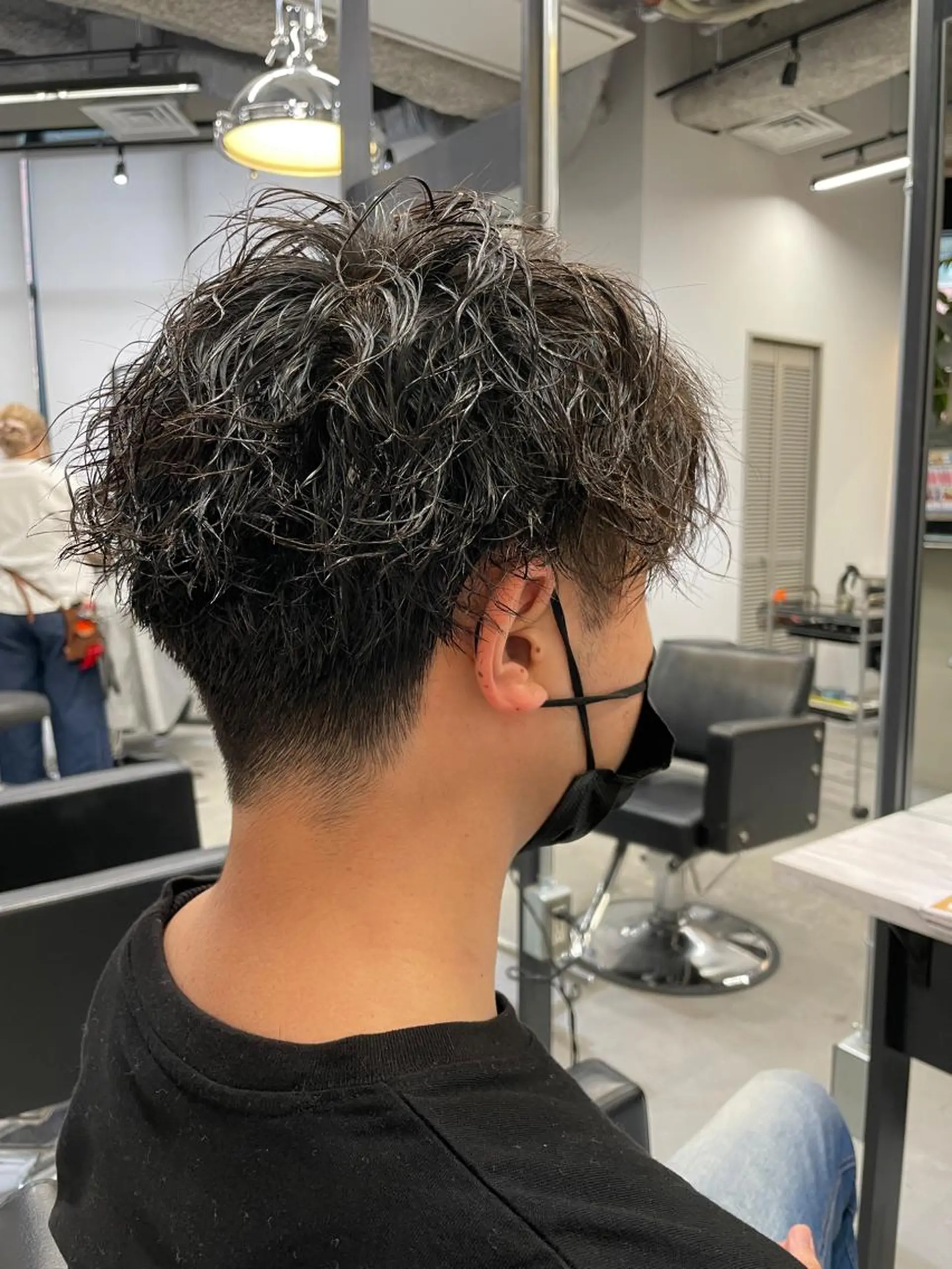 メンズ メンズパーマ カット パーマ 福永速人 /メンズパーマのヘアスタイル