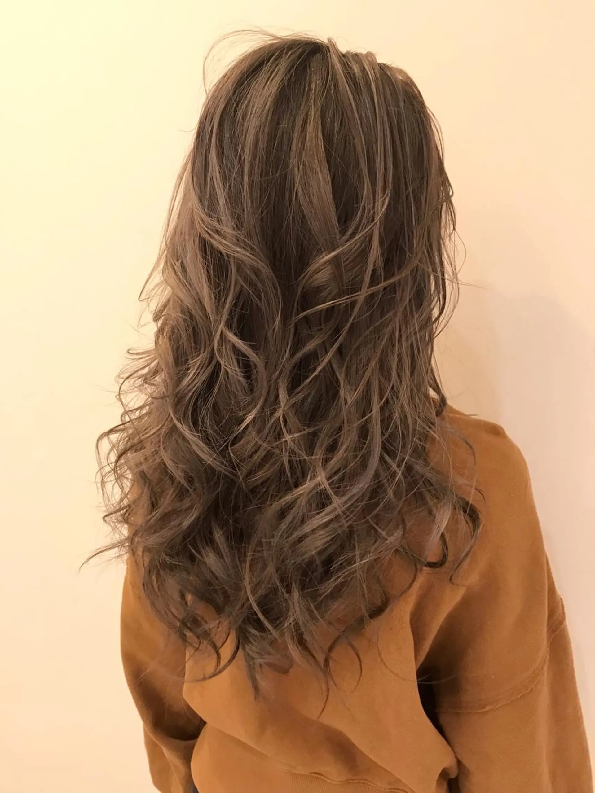 ロング カラー シールエクステ⭐️ オオミタクヤのヘアスタイル