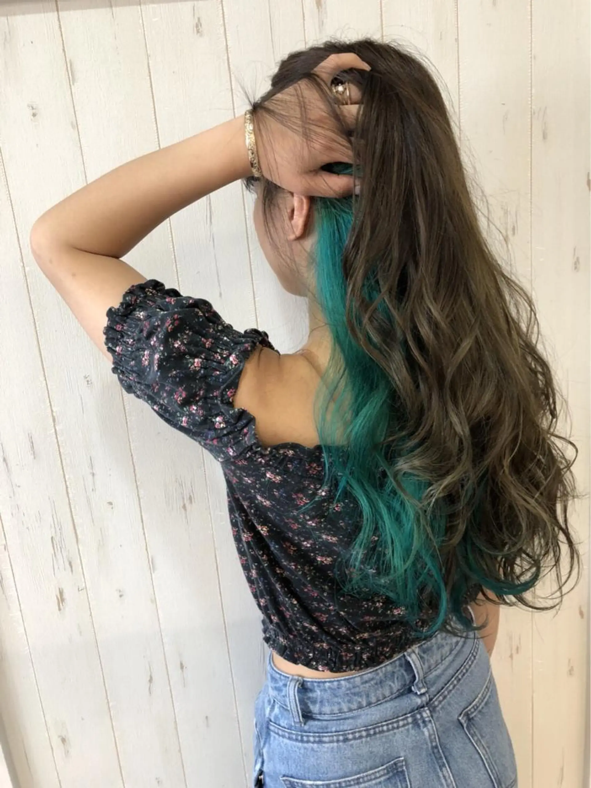 ミディアム カラー ヘアカラー ヘアセット 💍艶カラー KAREN💍のヘアスタイル