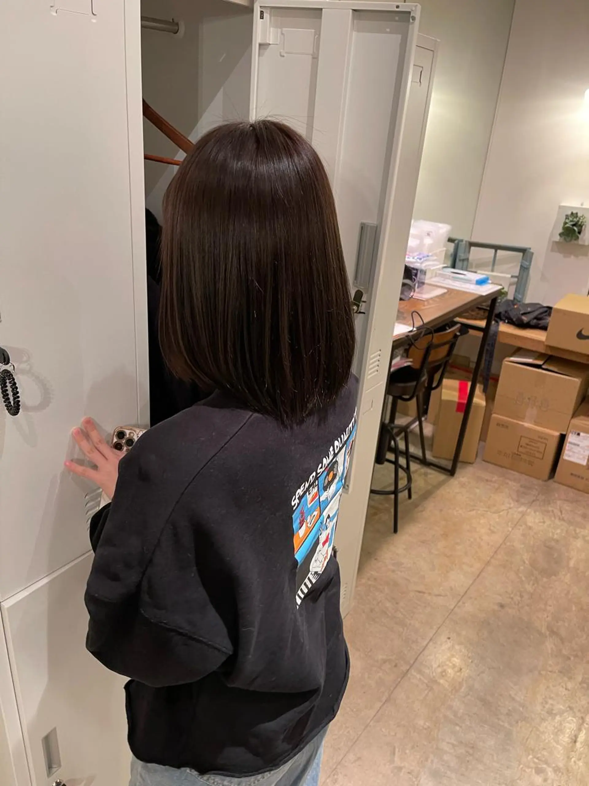 ショート TELA HAIR草加店所属・艶髪カラー😊 西久保光✂️のヘアスタイル