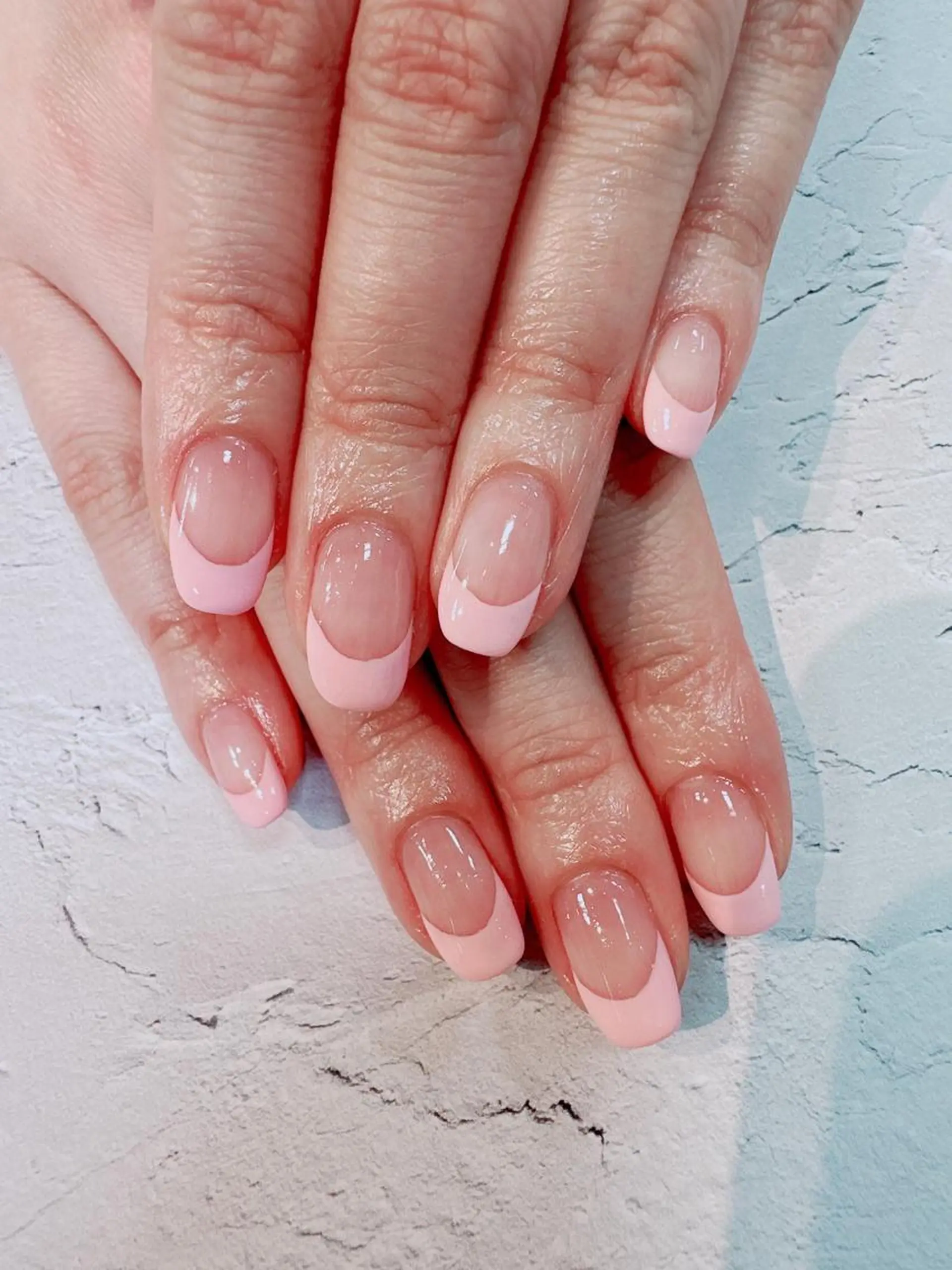 ネイル フレンチネイル ハンドネイル nailist SATO【銀座】のネイルデザイン