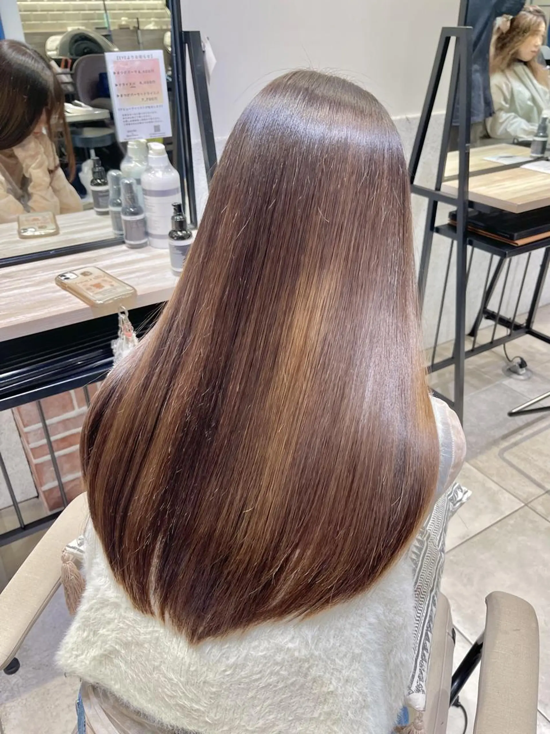 ロング 縮毛矯正 ⭐️20周年記念⭐️ カラーリストひろき✨のヘアスタイル