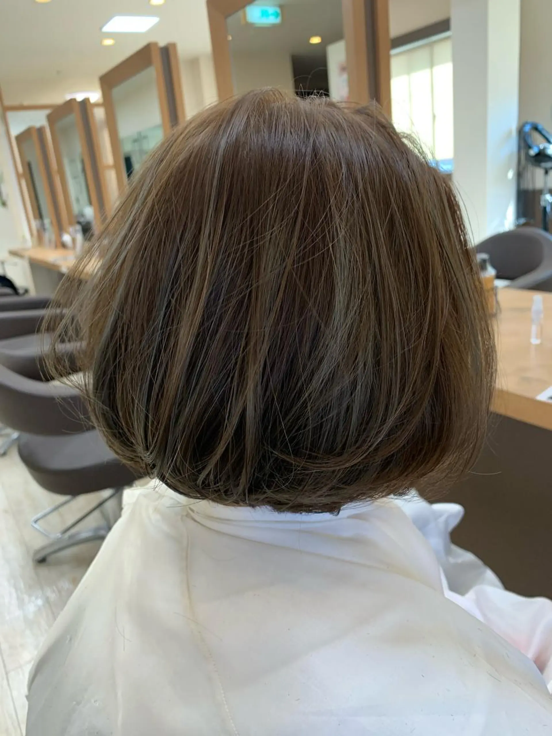 ショート カラー カット ヘアカラー トリートメント Lien 深井店のヘアスタイル