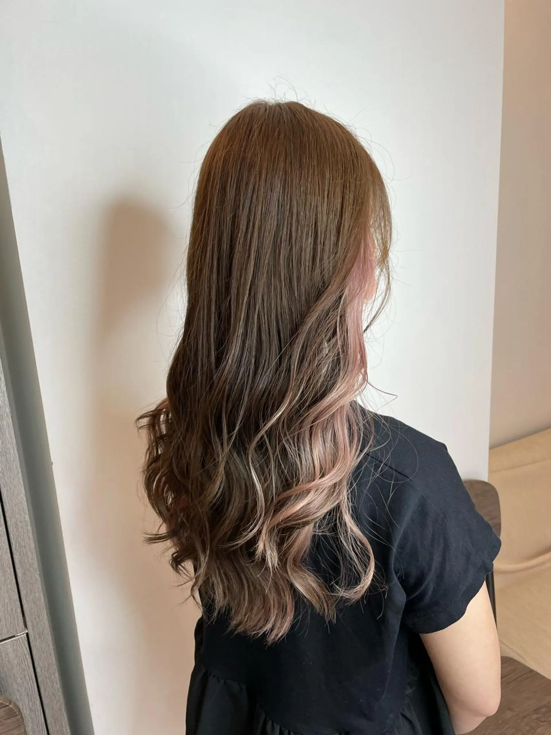 ロング カット ヘアカラー トリートメント ヘアセット 🌻透明感韓国🌻 横山隆之介のヘアスタイル