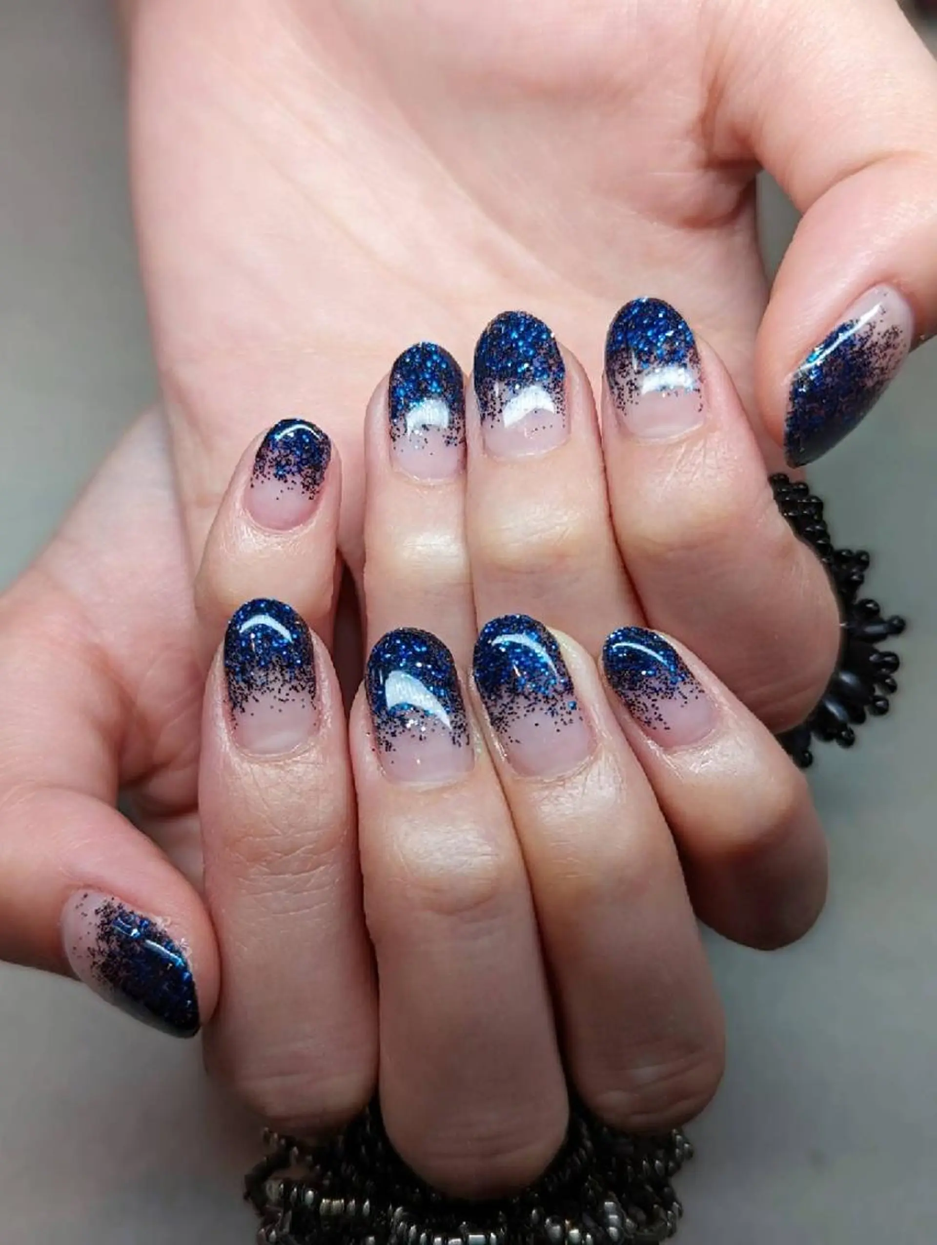 ネイル ラメ(グリッター) ラメグラデーション ハンドネイル Nailsalon BEeR。のネイルデザイン