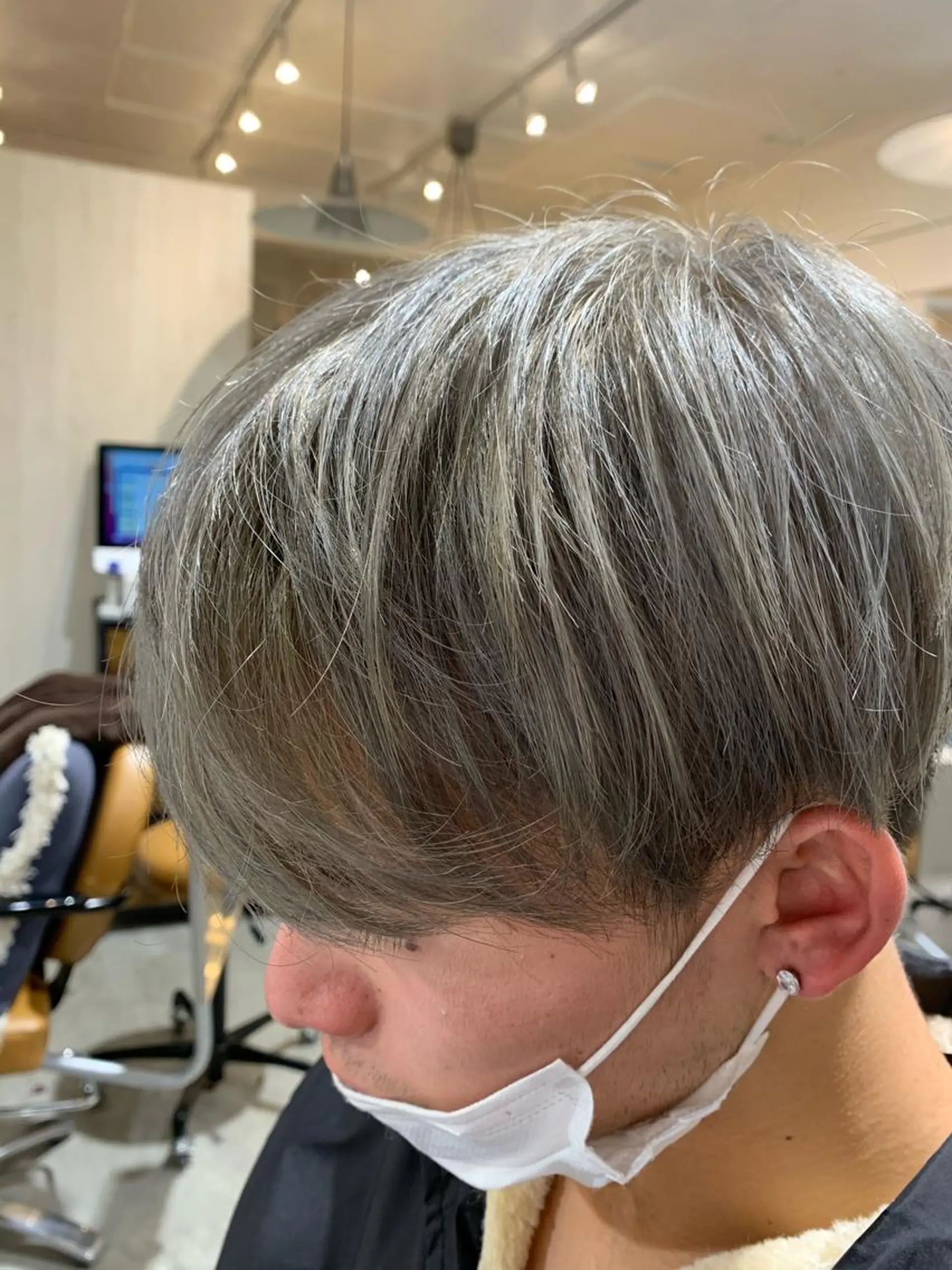 ショート カラー メンズ ヘアカラー Sia中野新橋 『JUNYA』のヘアスタイル