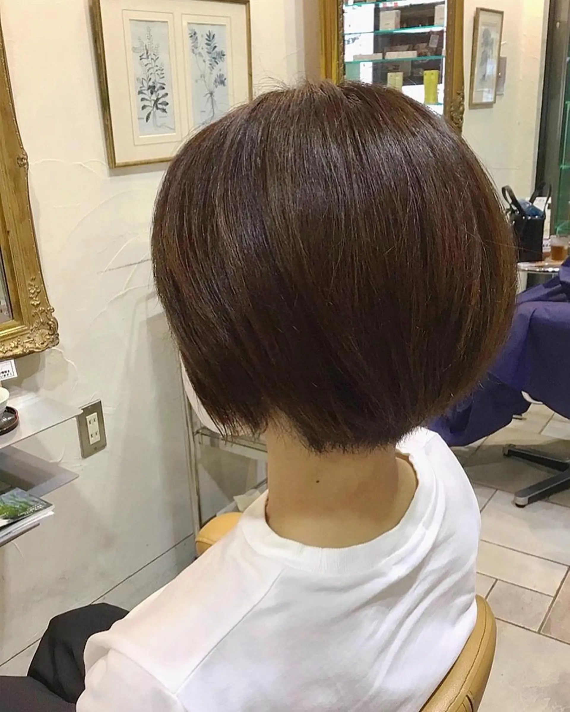 ショート ショートボブ ボブ ショートヘア オブヘア鷺沼所属・立石 タテイシのヘアスタイル