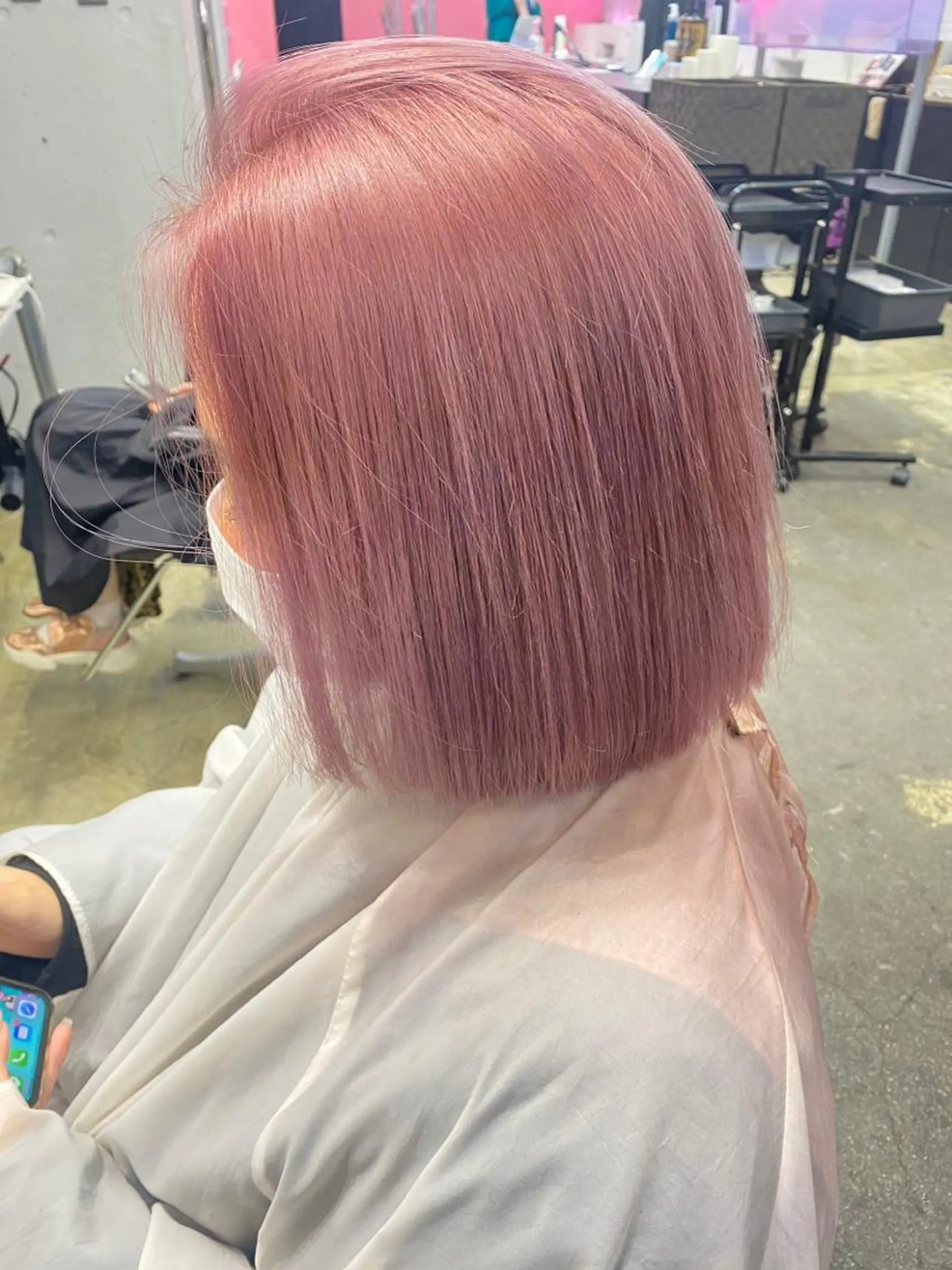 ミディアム カラー 💗💗韓国レイヤー yu-ki💗💗のヘアスタイル