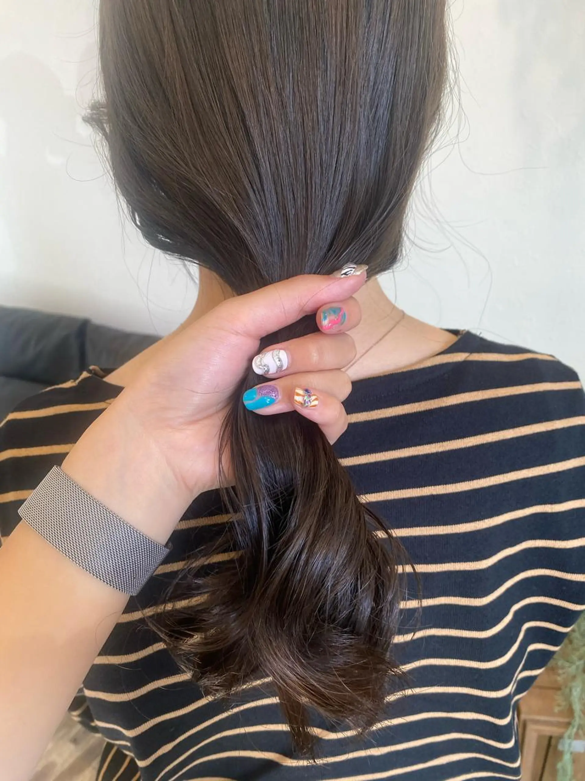 セミロング ヘアカラー トリートメント botan🦖*･ amiのヘアスタイル