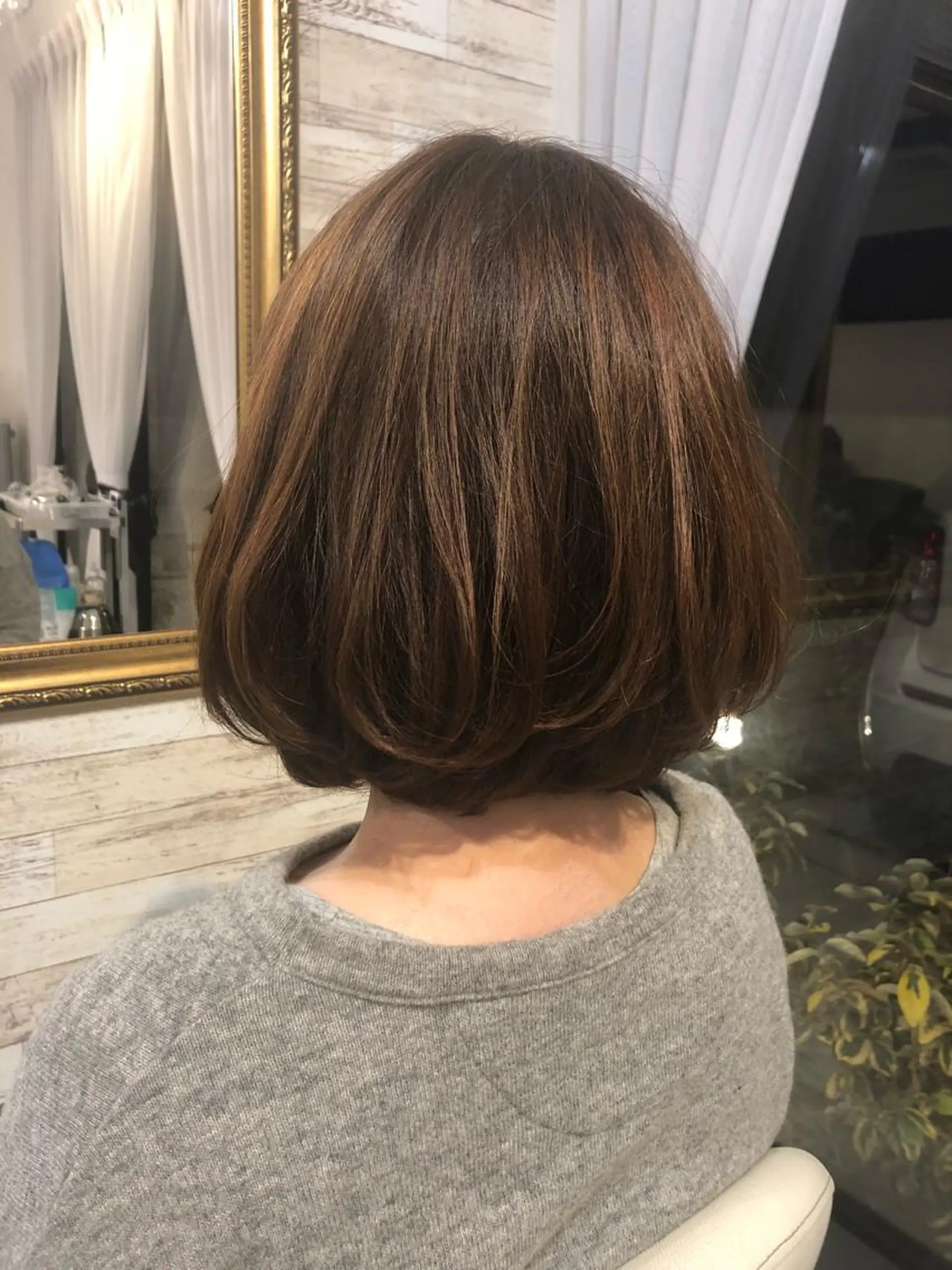 ミディアム カラー MARDI GRAS 蘭丸のヘアスタイル