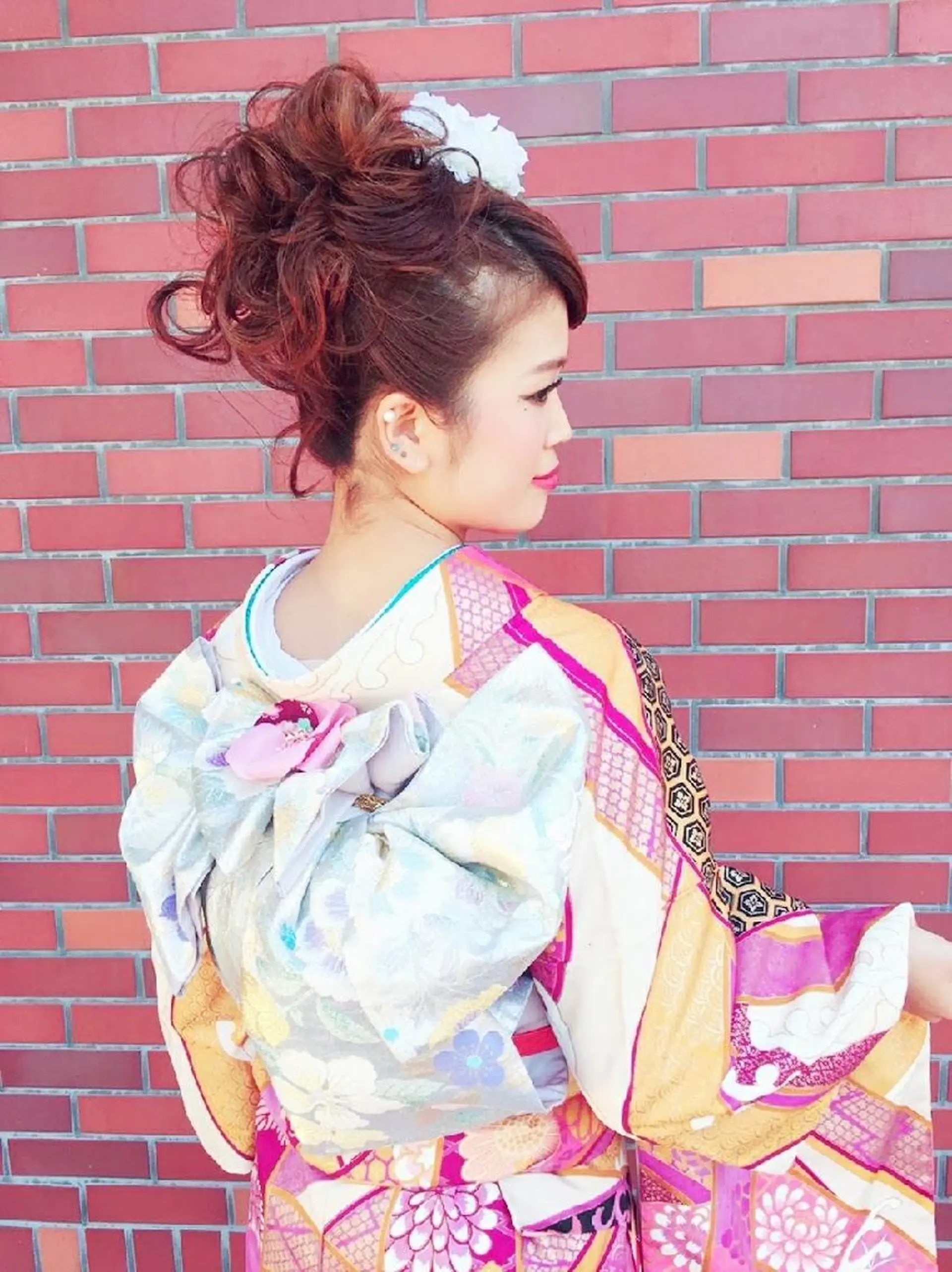 ヘアアレンジ ミディアム 着付け Andplus所属・堤 今日子のその他イメージ