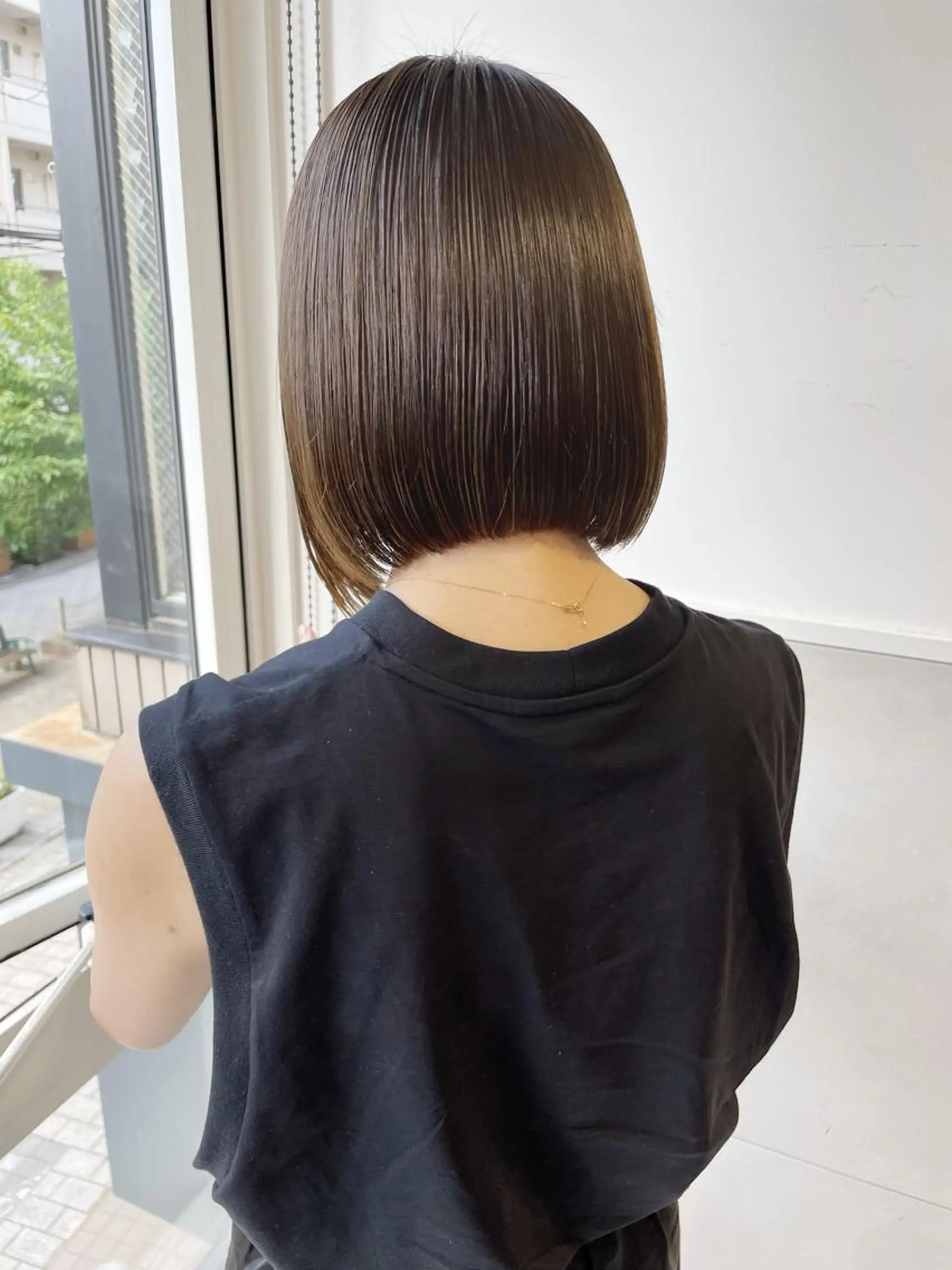 ショート カラー カット ヘアカラー トリートメント 齋藤 咲のヘアスタイル