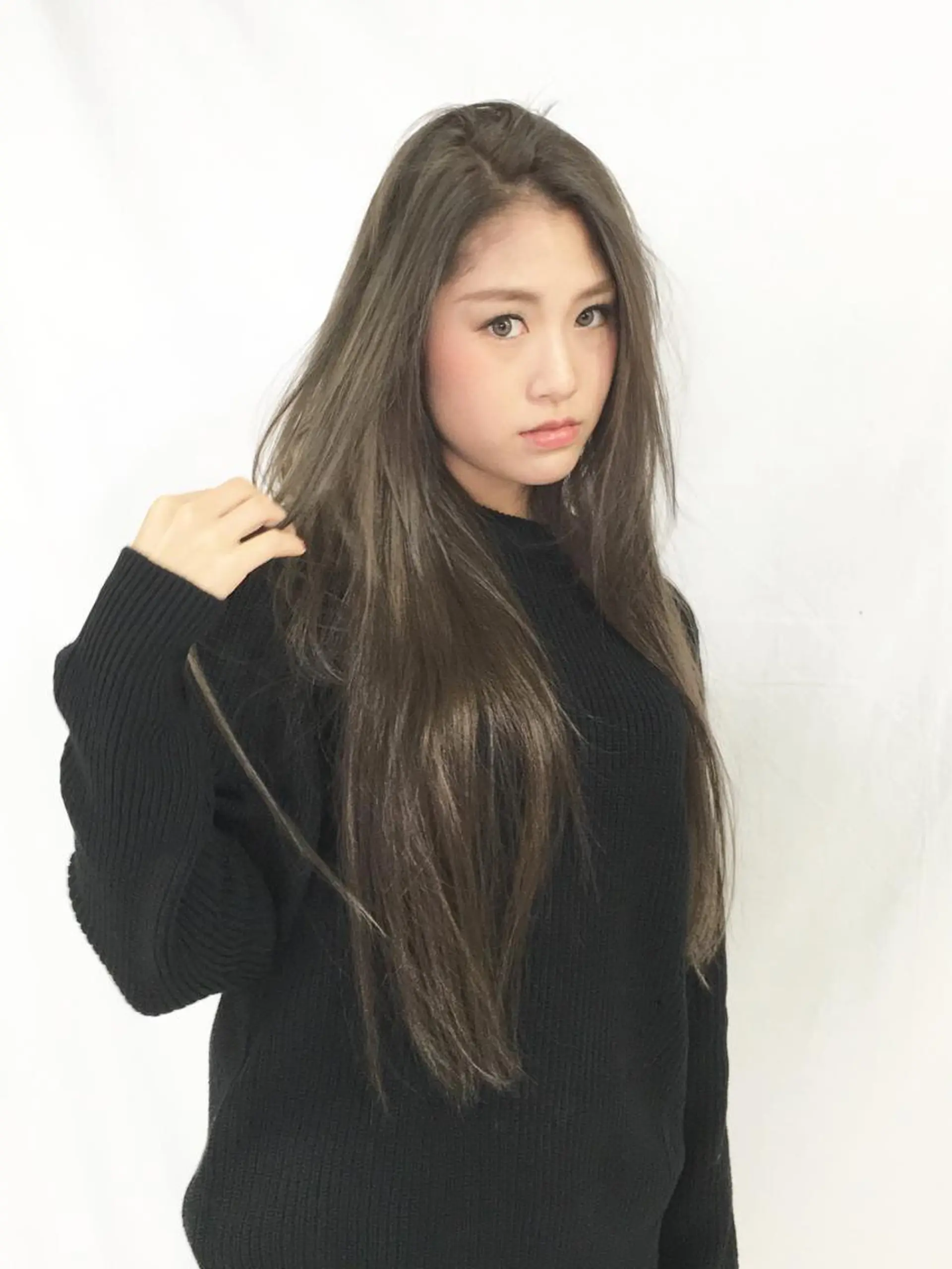 ロング カラー アッシュ LUCK本厚木 浦住 貴大のヘアスタイル