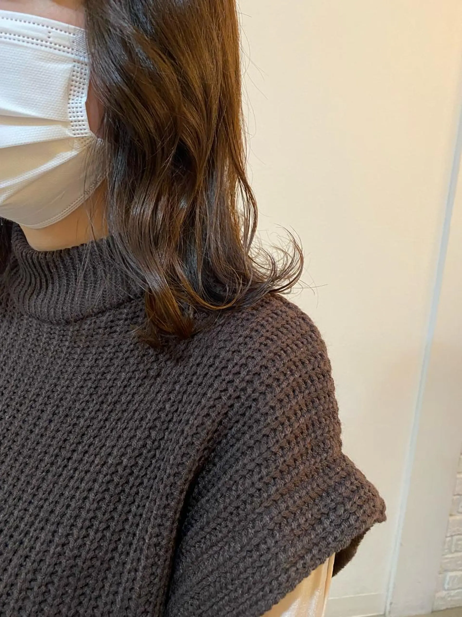 ミディアム カット トリートメント hamano harunaのヘアスタイル