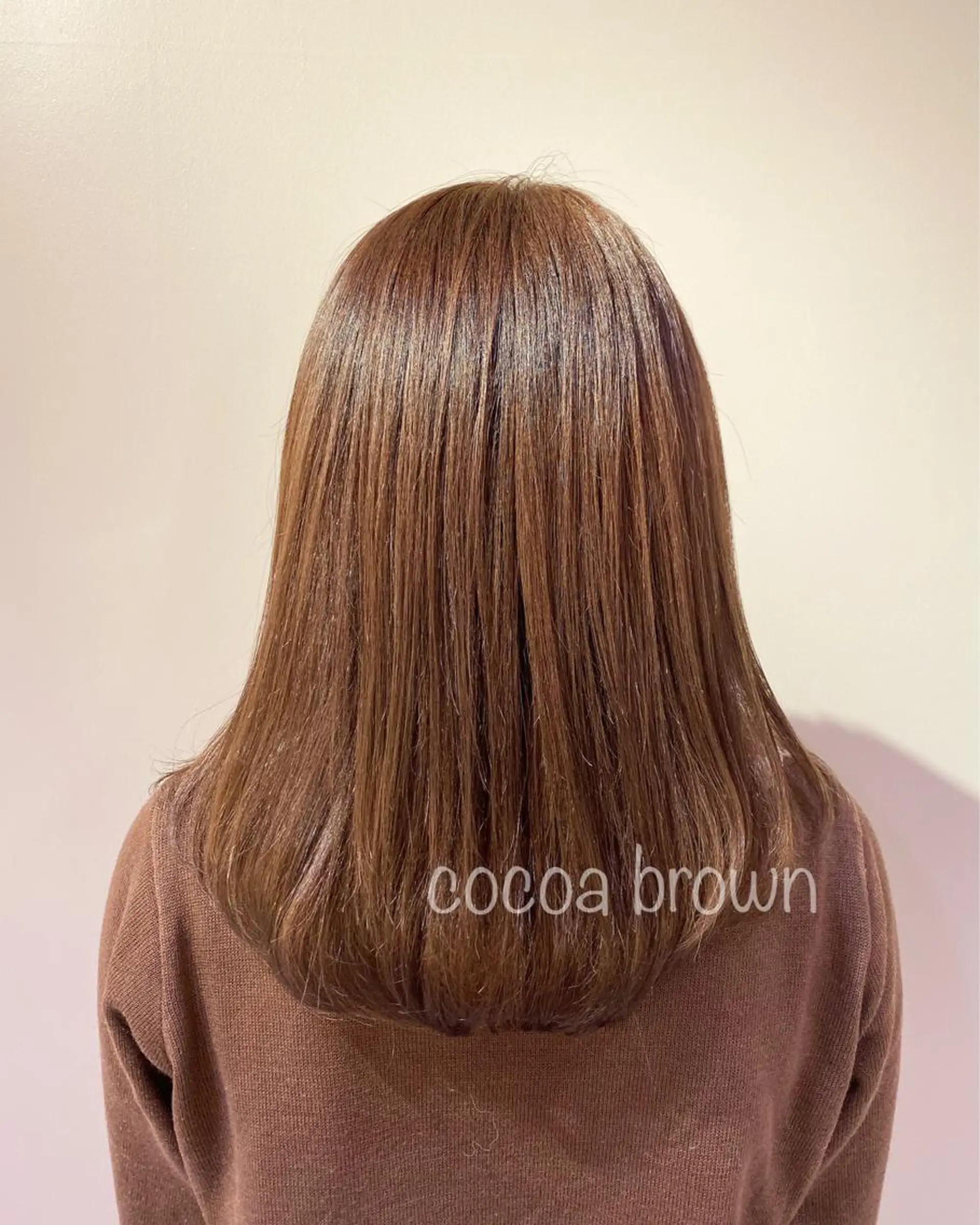 ミディアム カラー パーマ ヘアアレンジ RIYA❤︎ Aujuaソムリエのヘアスタイル