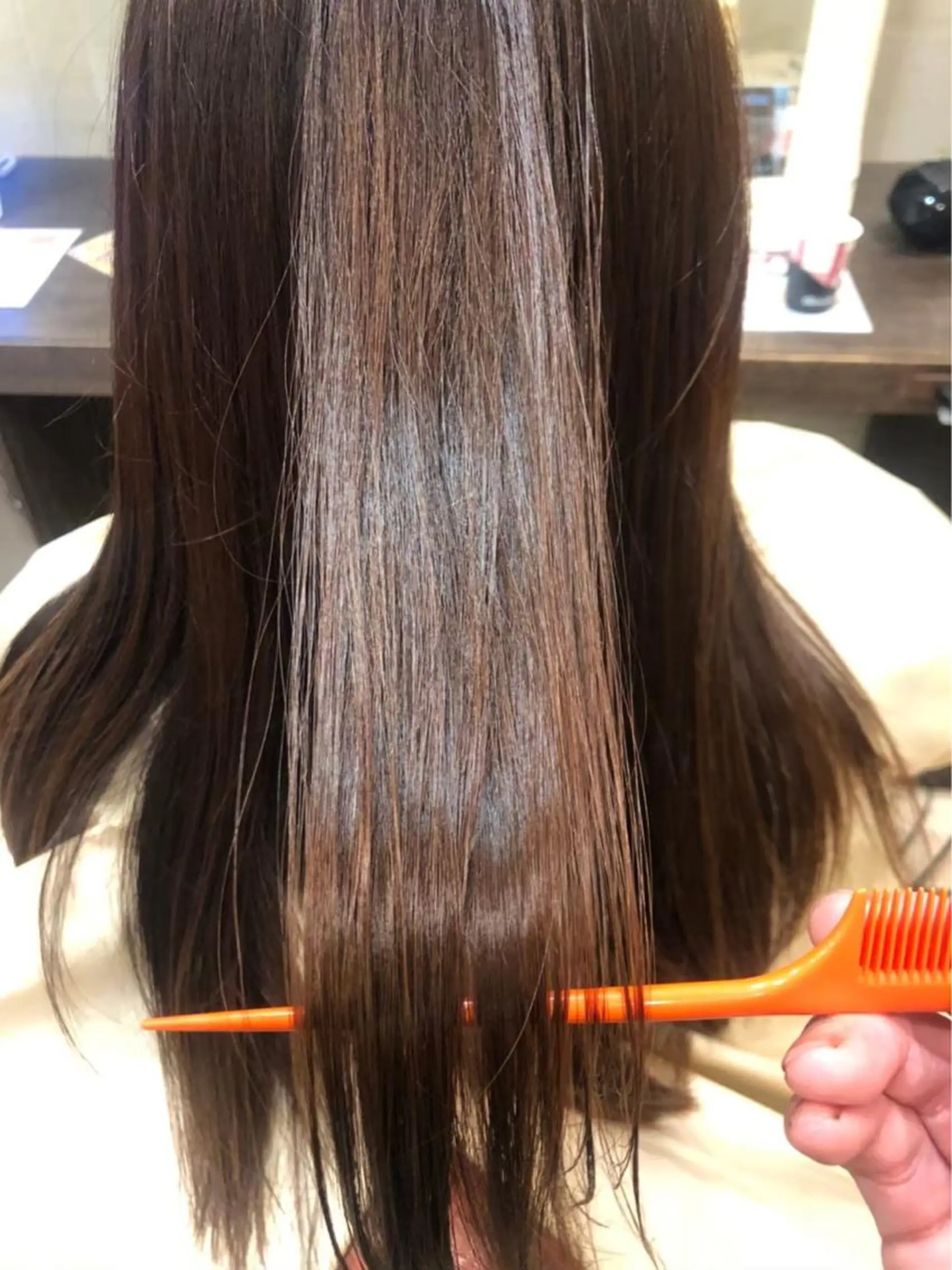 セミロング トリートメント ai 浅草橋のヘアスタイル
