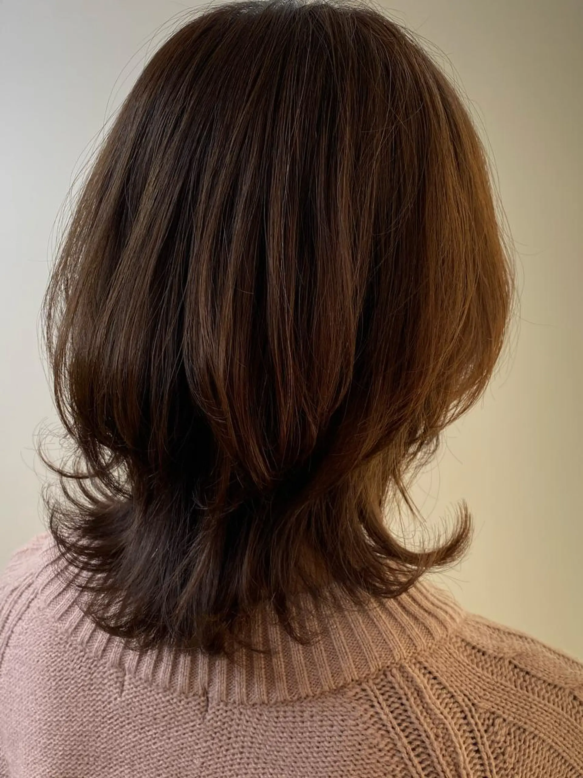 ミディアム カラー ✴︎ヒラガカナ✴︎ ECLAT HAIRのヘアスタイル