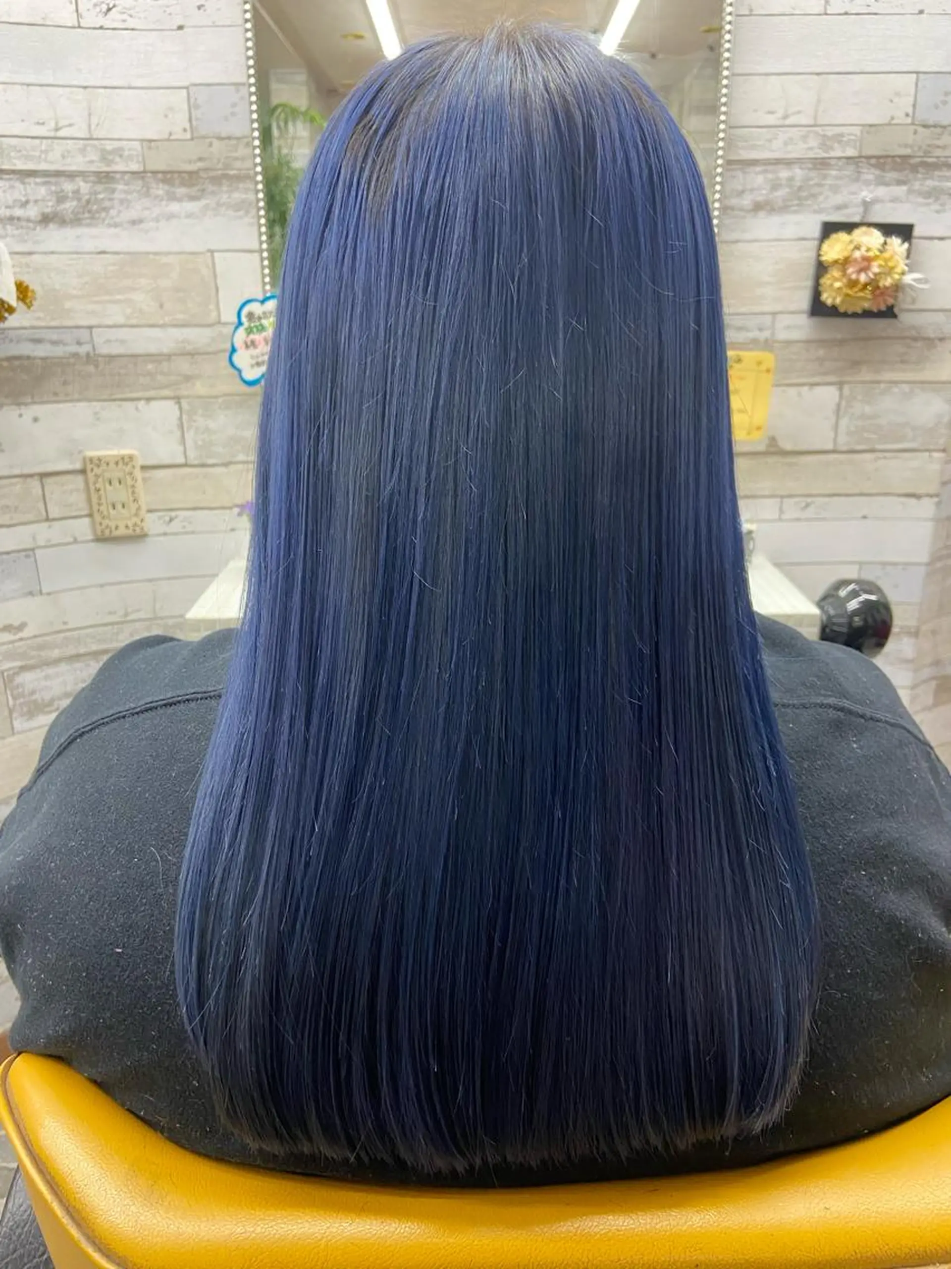 ロング カラー ネイビーカラー ヘアカラー トリートメント 美容室スージーズ所属・大坪 拓斗のヘアスタイル