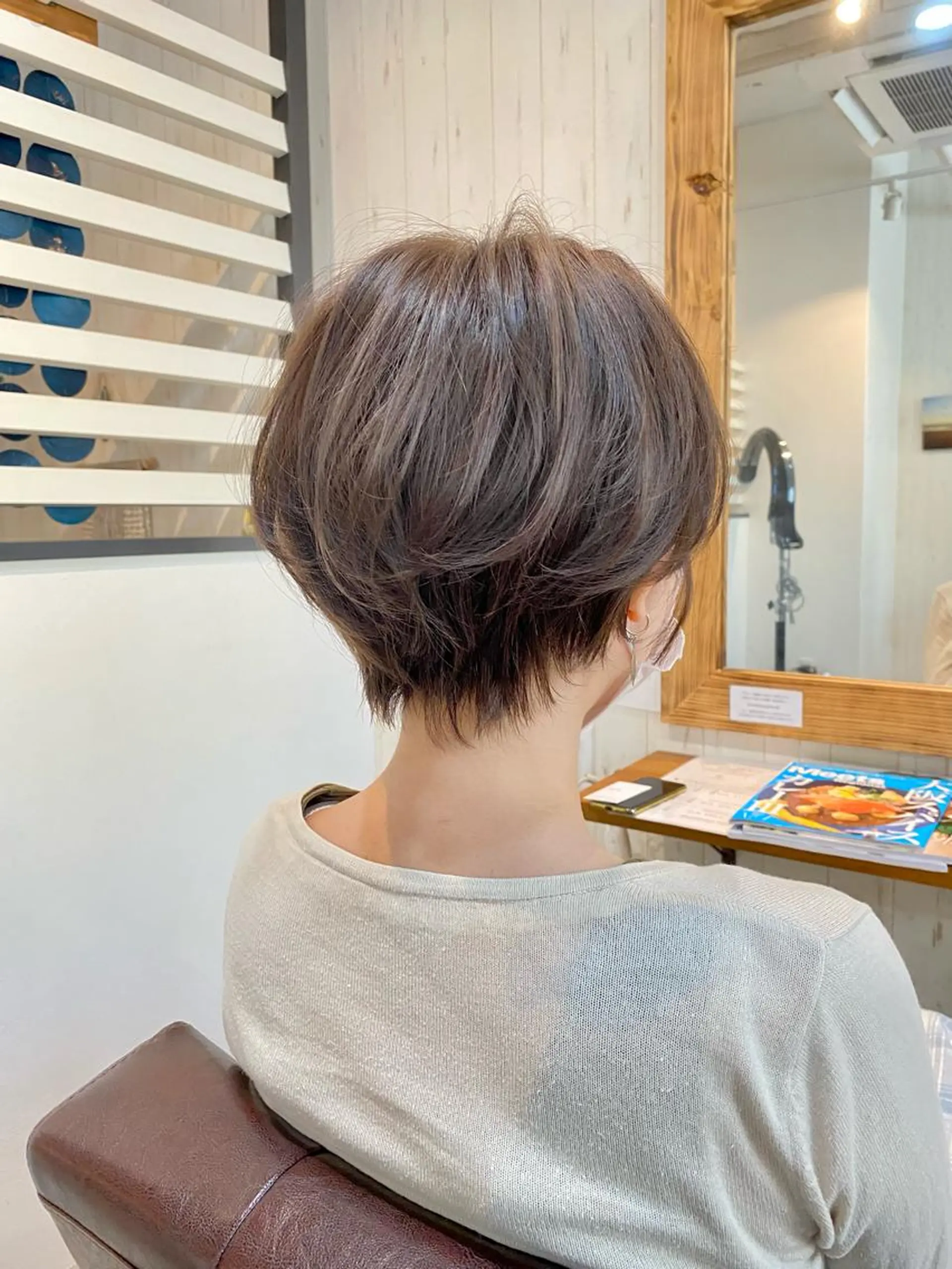 ショート カット ヘアカラー トリートメント [店長]加地 峻のヘアスタイル