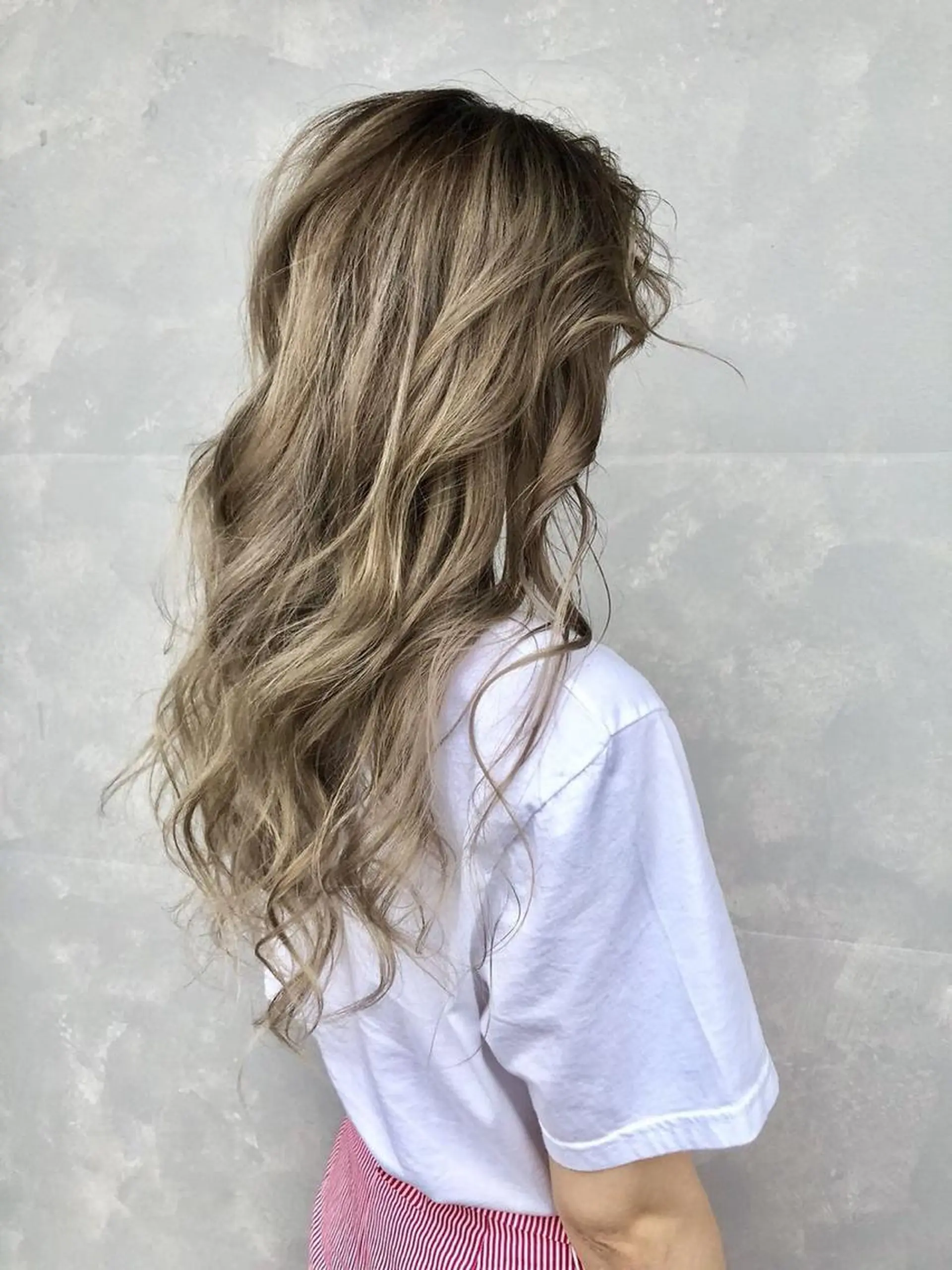 ロング 縮毛矯正 髪質改善 鈴木のヘアスタイル