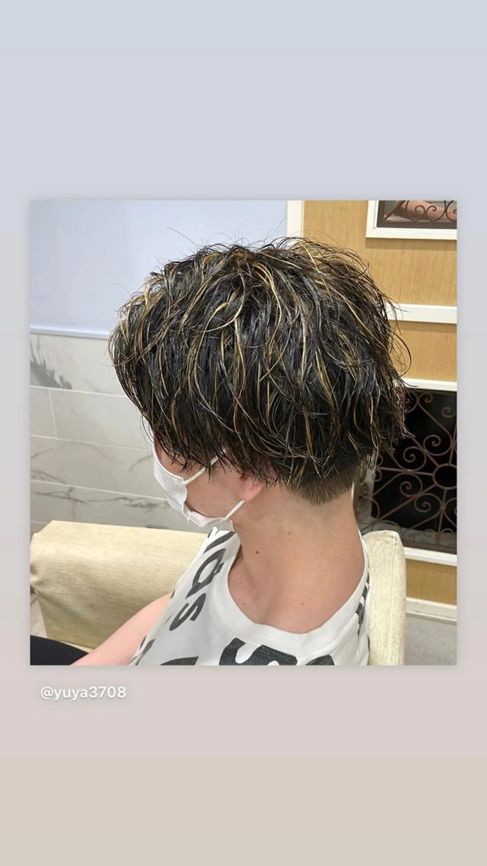 メンズ カット パーマ 大宮/メンズパーマ 関勇也のヘアスタイル