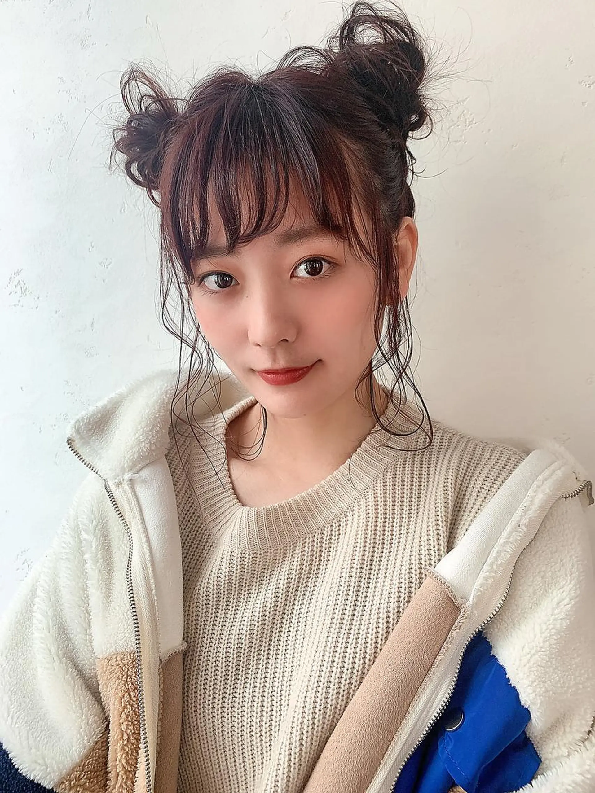 カラー ヘアアレンジ Luxbe hakataのヘアスタイル
