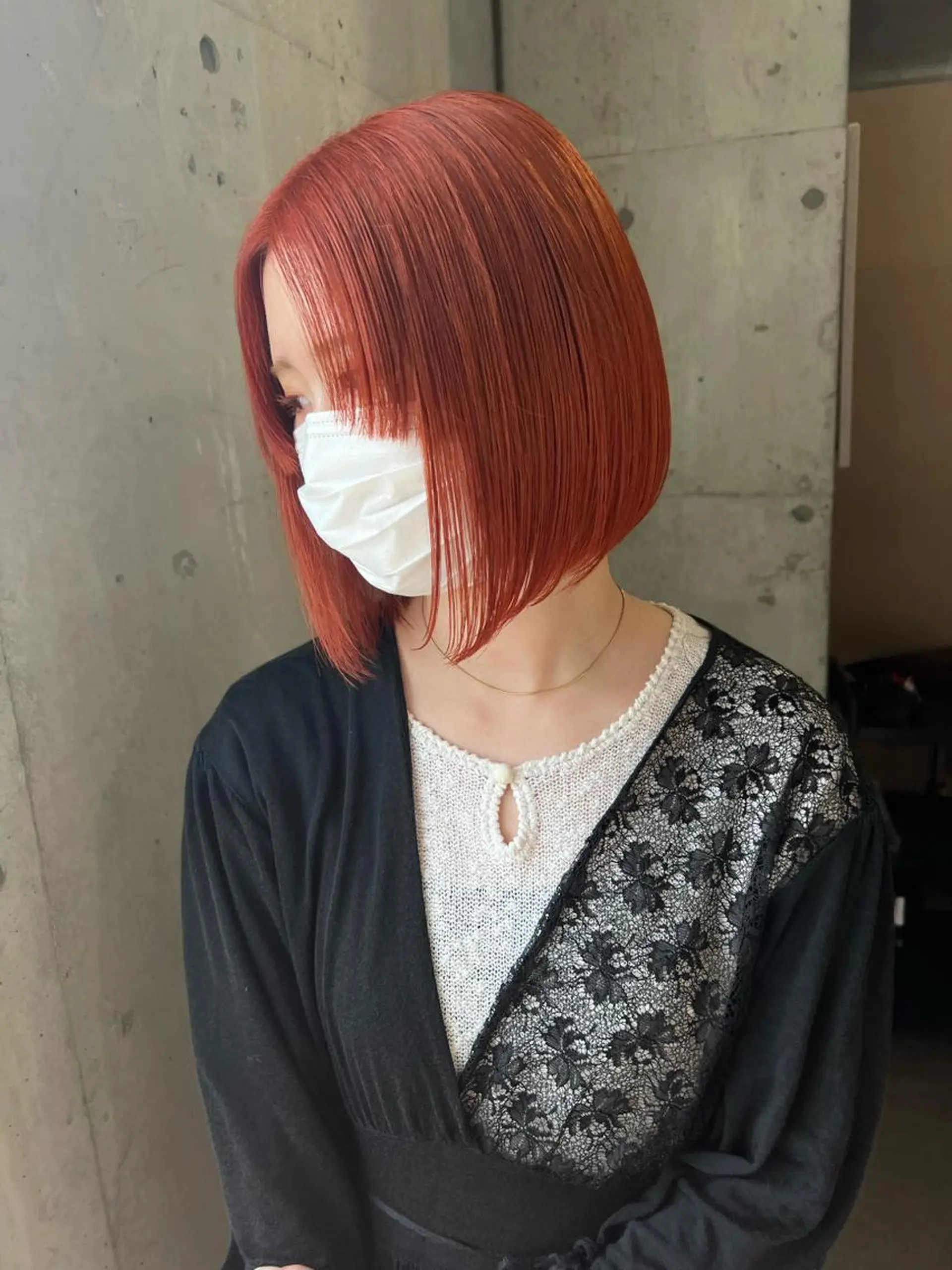 ショート カラー バレイヤージュ ブリーチ ケアブリーチ ハイライトカラー インナーカラー ヘアカラー lani 天神大名/ブリーチのヘアスタイル