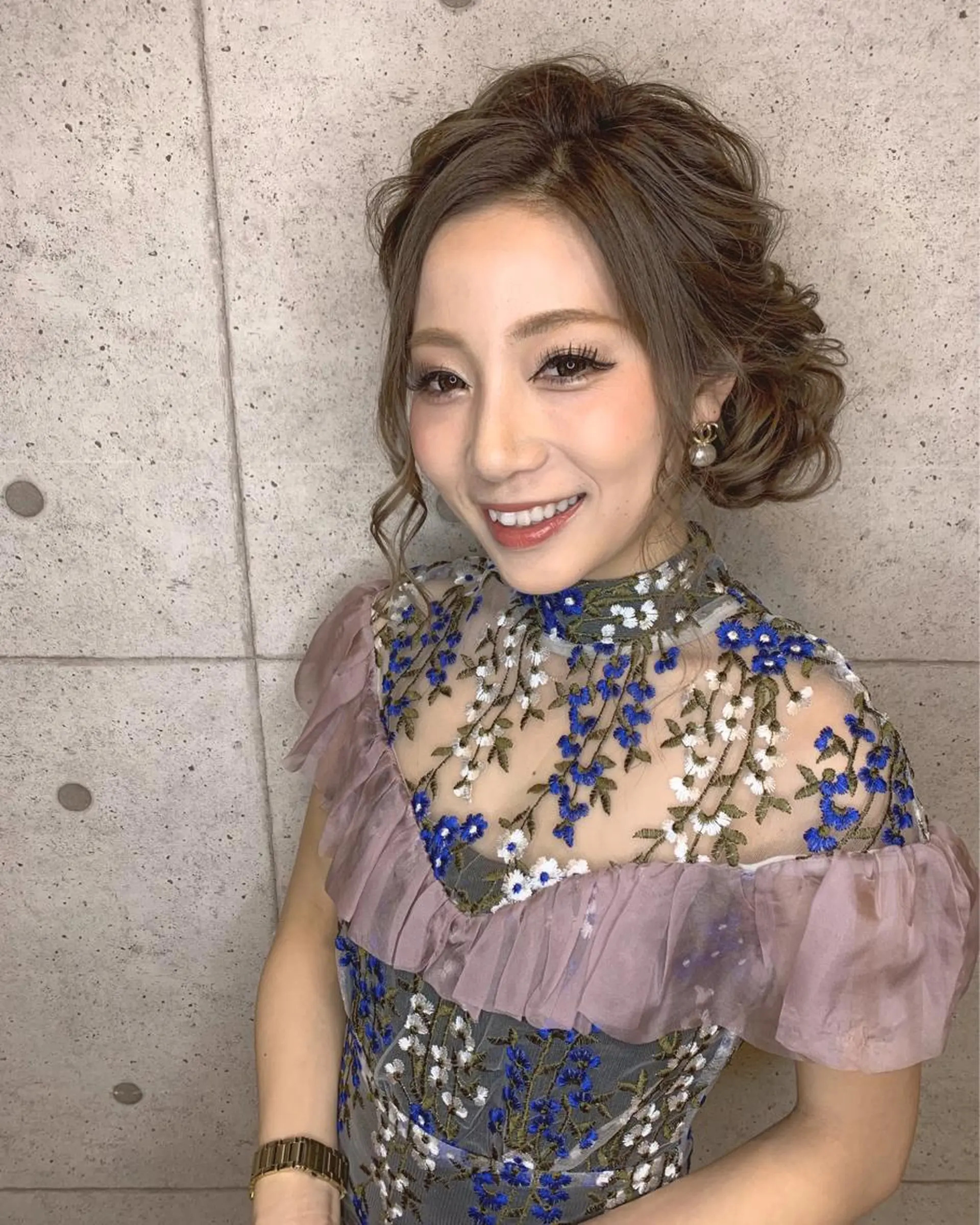 ヘアアレンジ ヘアセット lien natsukiのヘアスタイル