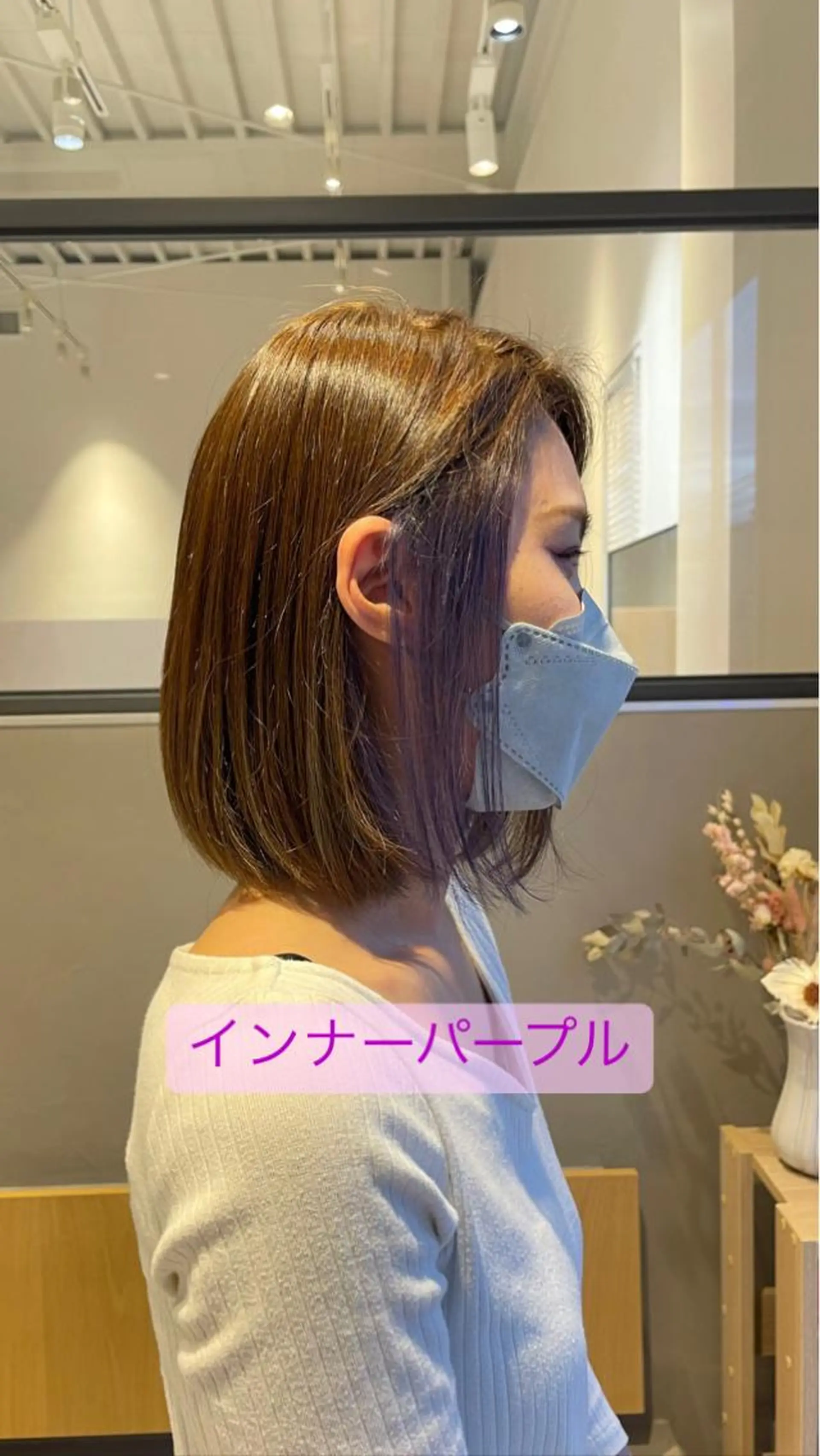ショート カラー ヘアカラー トリートメント Le rond所属・透明感艶カラー 城間晴人のヘアスタイル