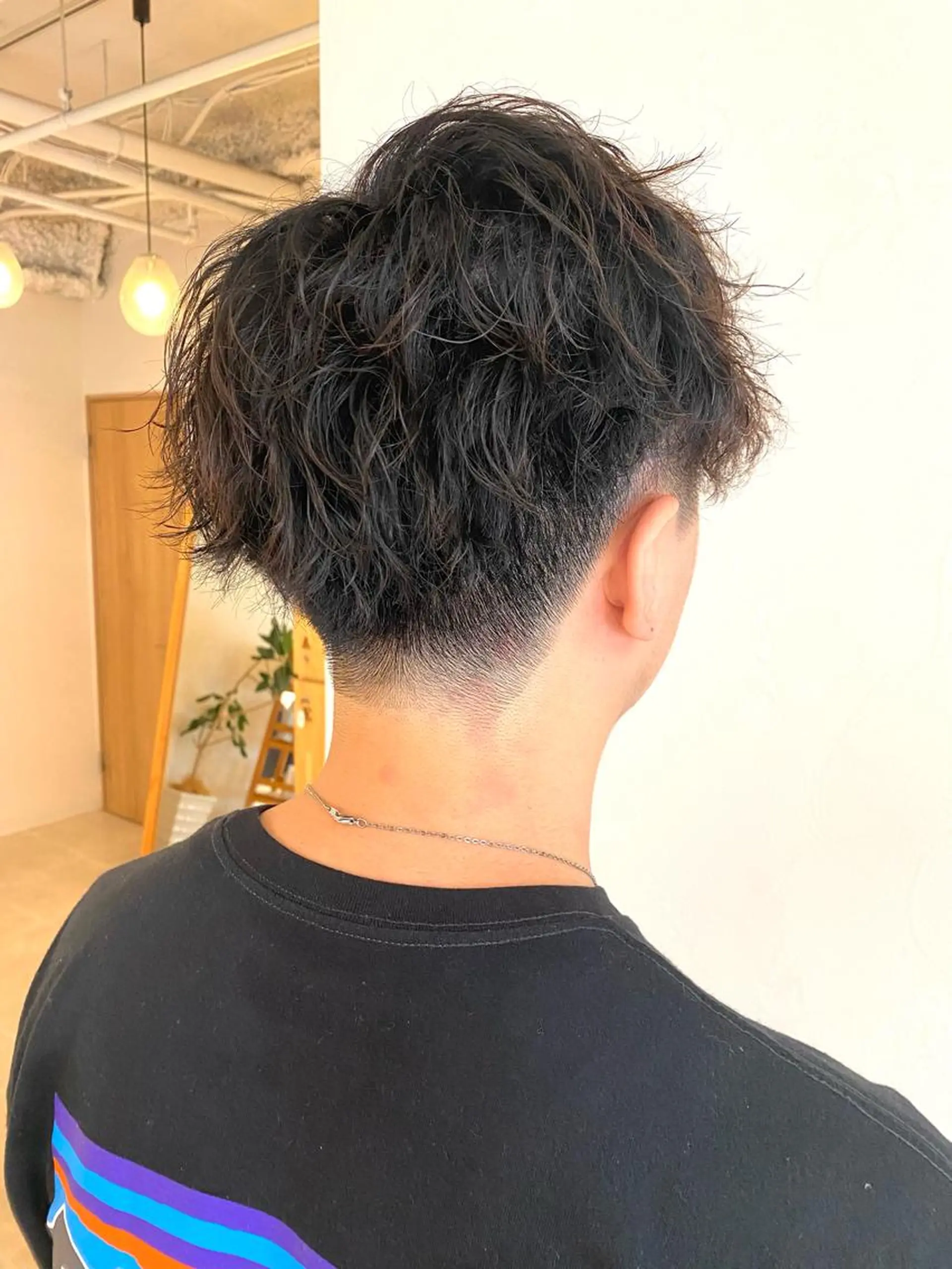 ショート パーマ メンズ メンズパーマ ツイストスパイラルパーマ スパイラルパーマ カット パーマ トリートメント ROY所属・布野 花奈海のヘアスタイル