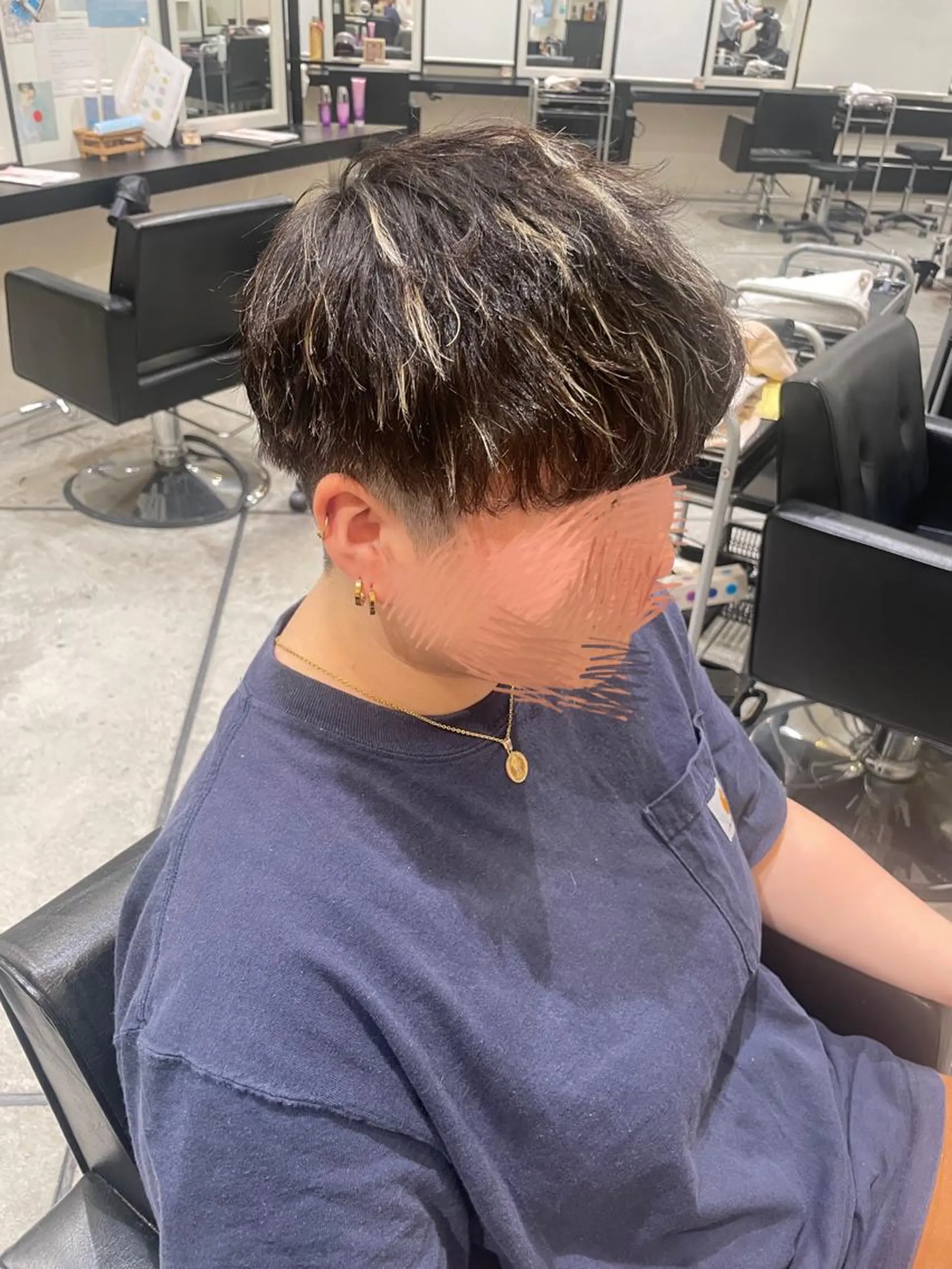 メンズ マッシュ MOURI CHISATOのヘアスタイル