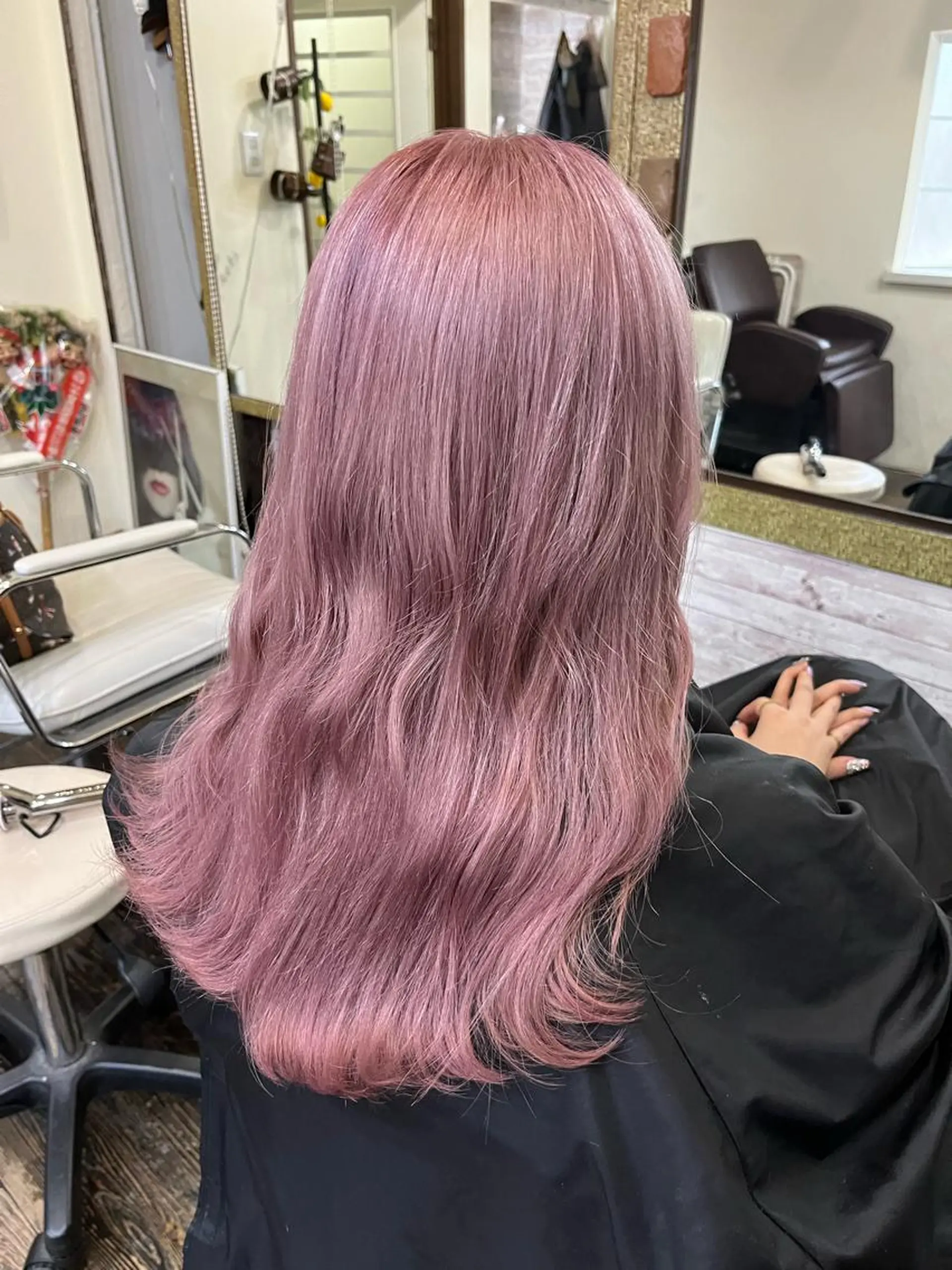 セミロング カラー ヘアカラー 渡辺 健太のヘアスタイル