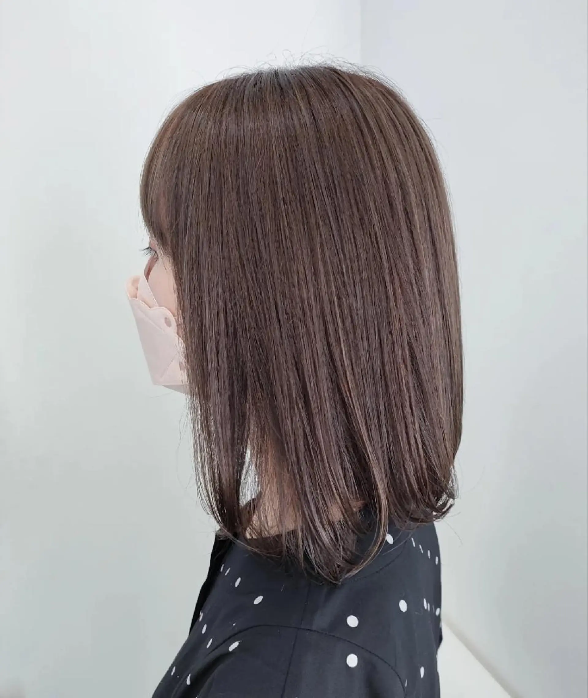 ミディアム カラー 透明感カラー ハイライトカラー ハイライト カット ヘアカラー sepiage trois所属・酒井 亜希のヘアスタイル