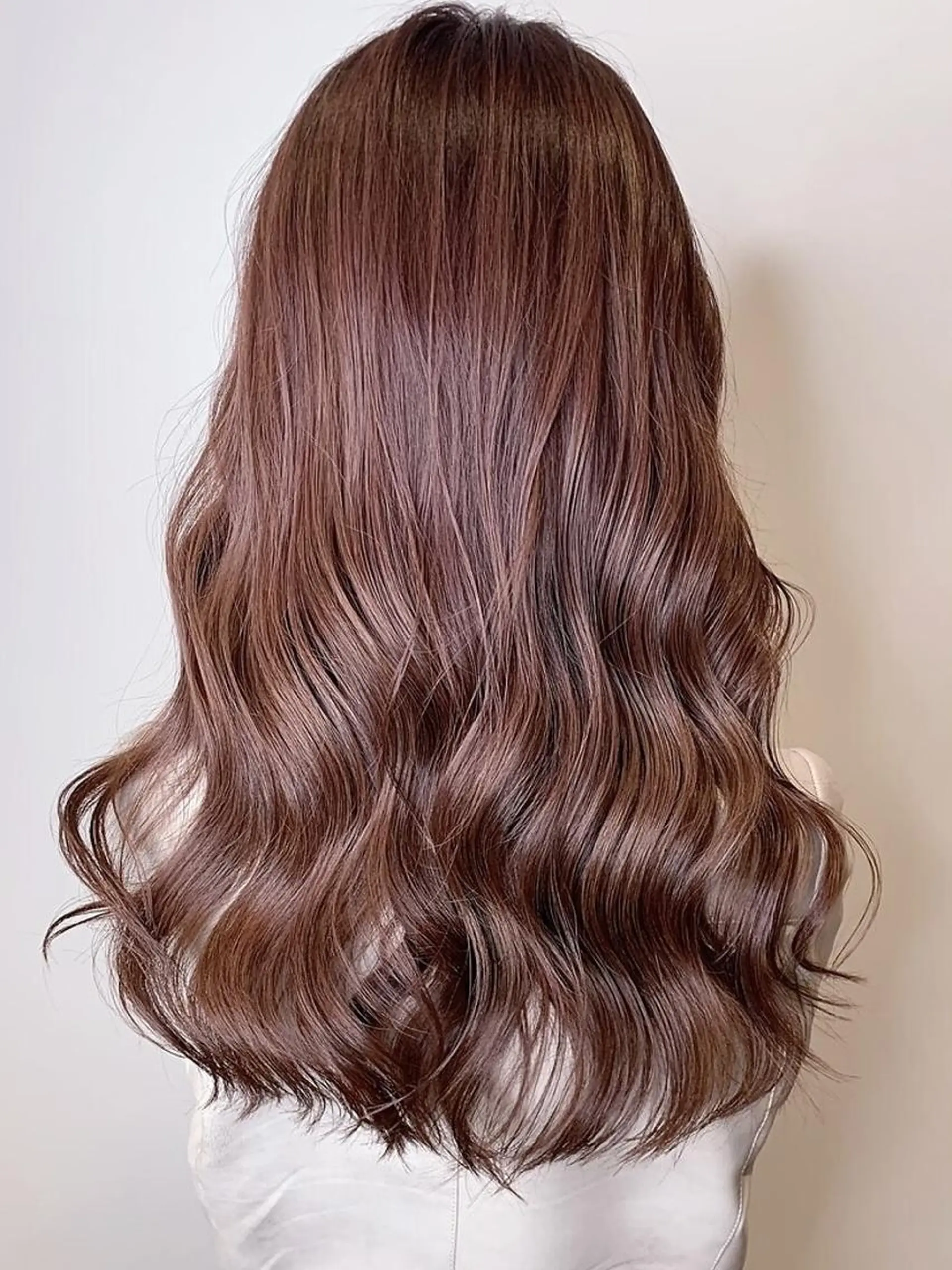 カラー ロング 透明感カラー カット ヘアカラー トリートメント 永岡 はるのヘアスタイル