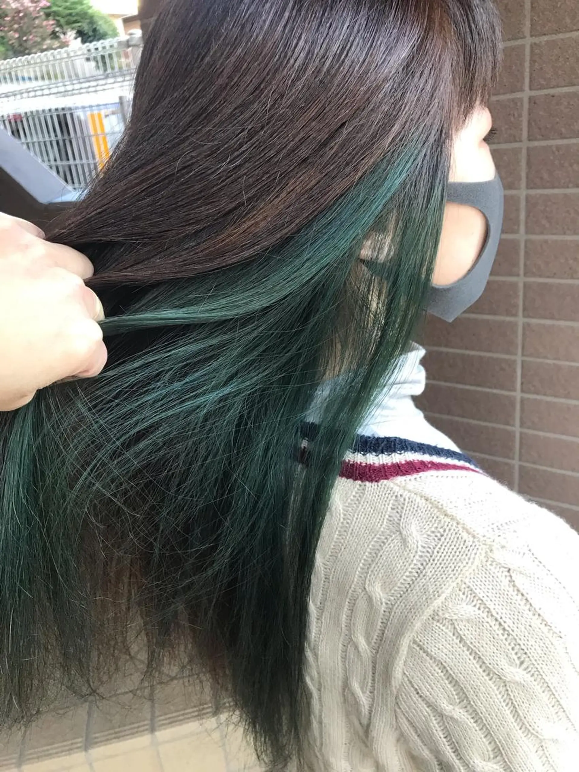 ロング カラー ダブルカラー インナーカラー ヘアカラー yukari 艶髪ヘアのヘアスタイル