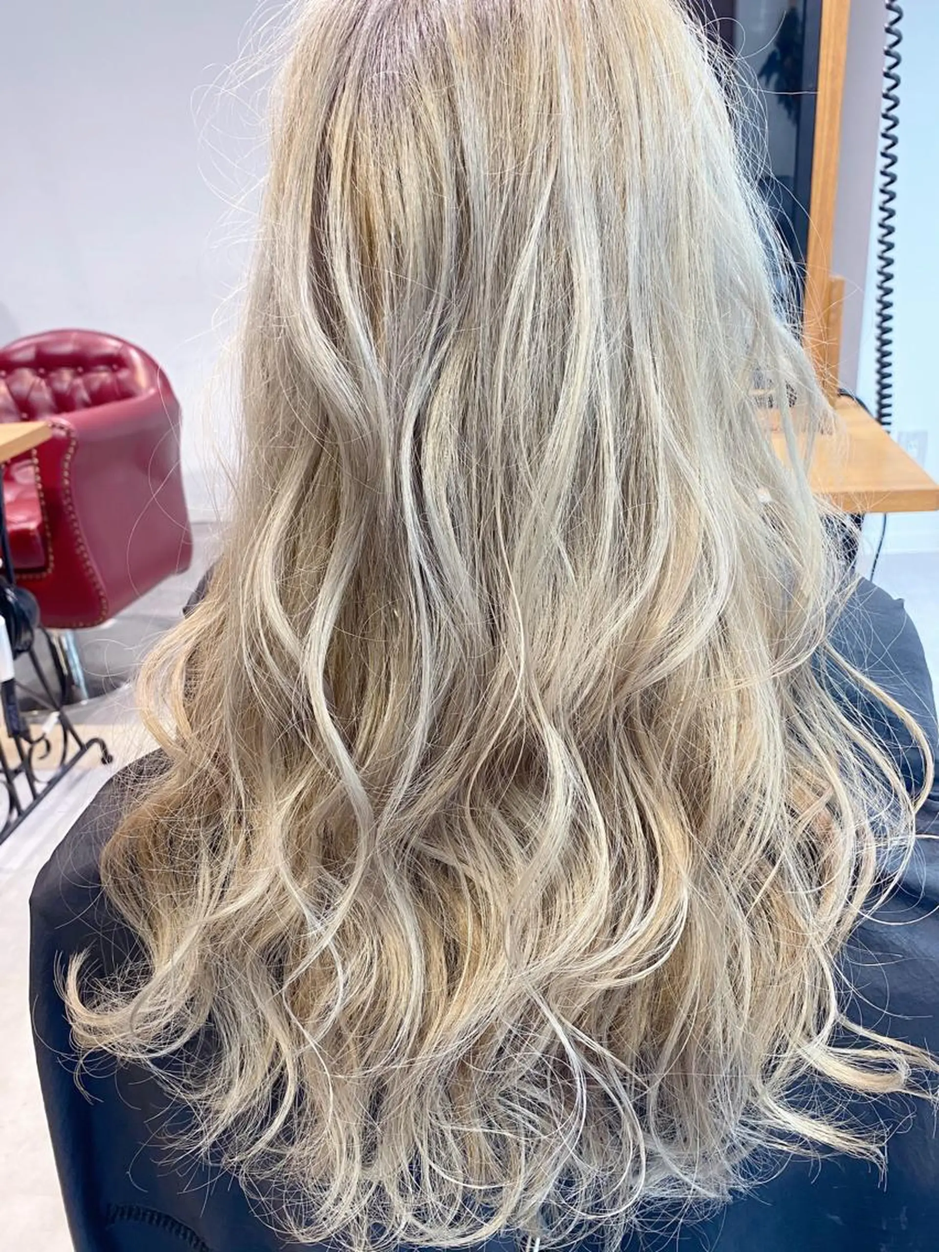 ロング カット ヘアカラー トリートメント AUBEHAIRpeony所属・山形酸性ストレート 古川✂︎のヘアスタイル
