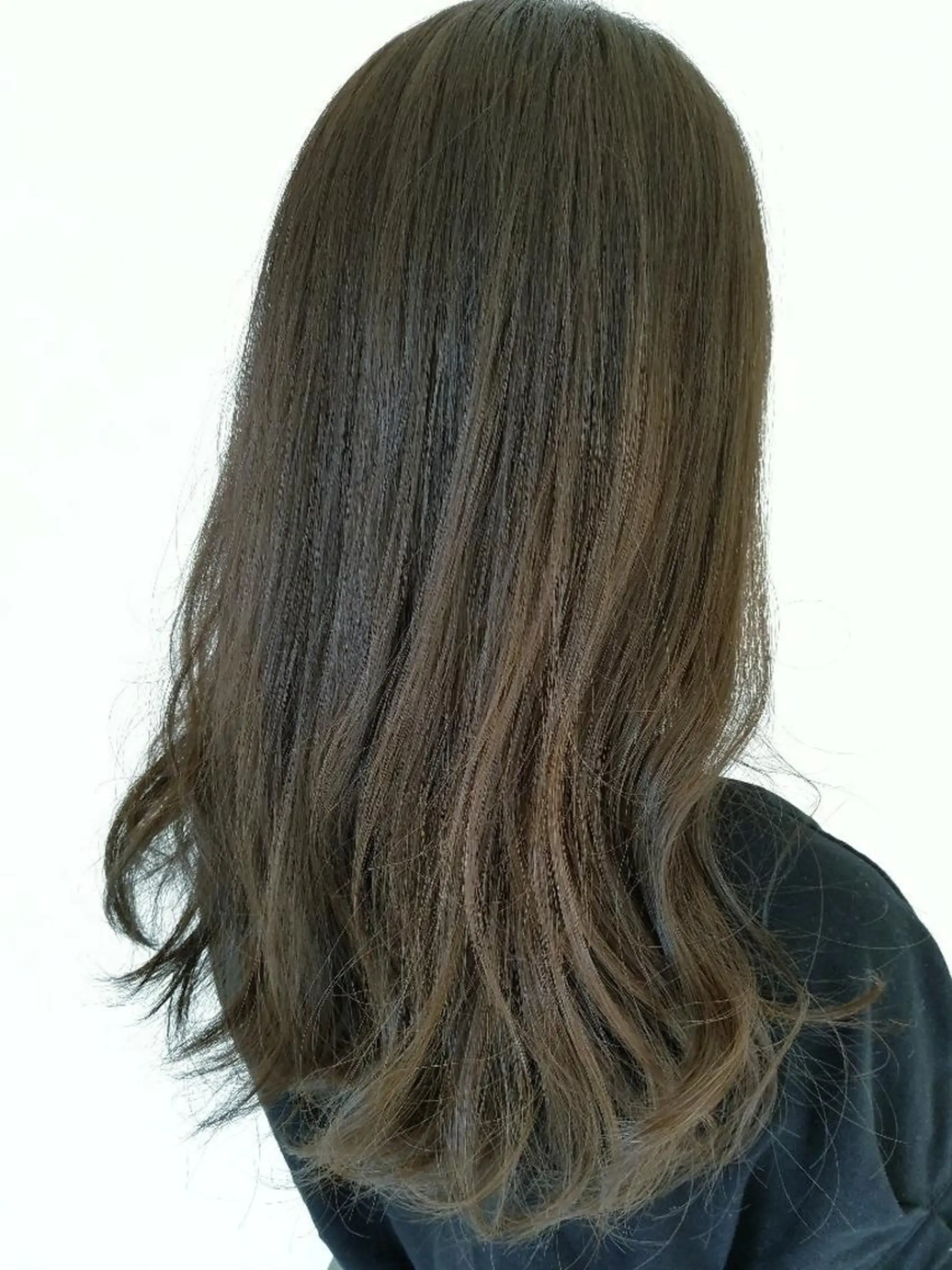 セミロング カラー ブラウンカラー イルミナカラー 髪質改善/ハイライト 小林秀樹のヘアスタイル