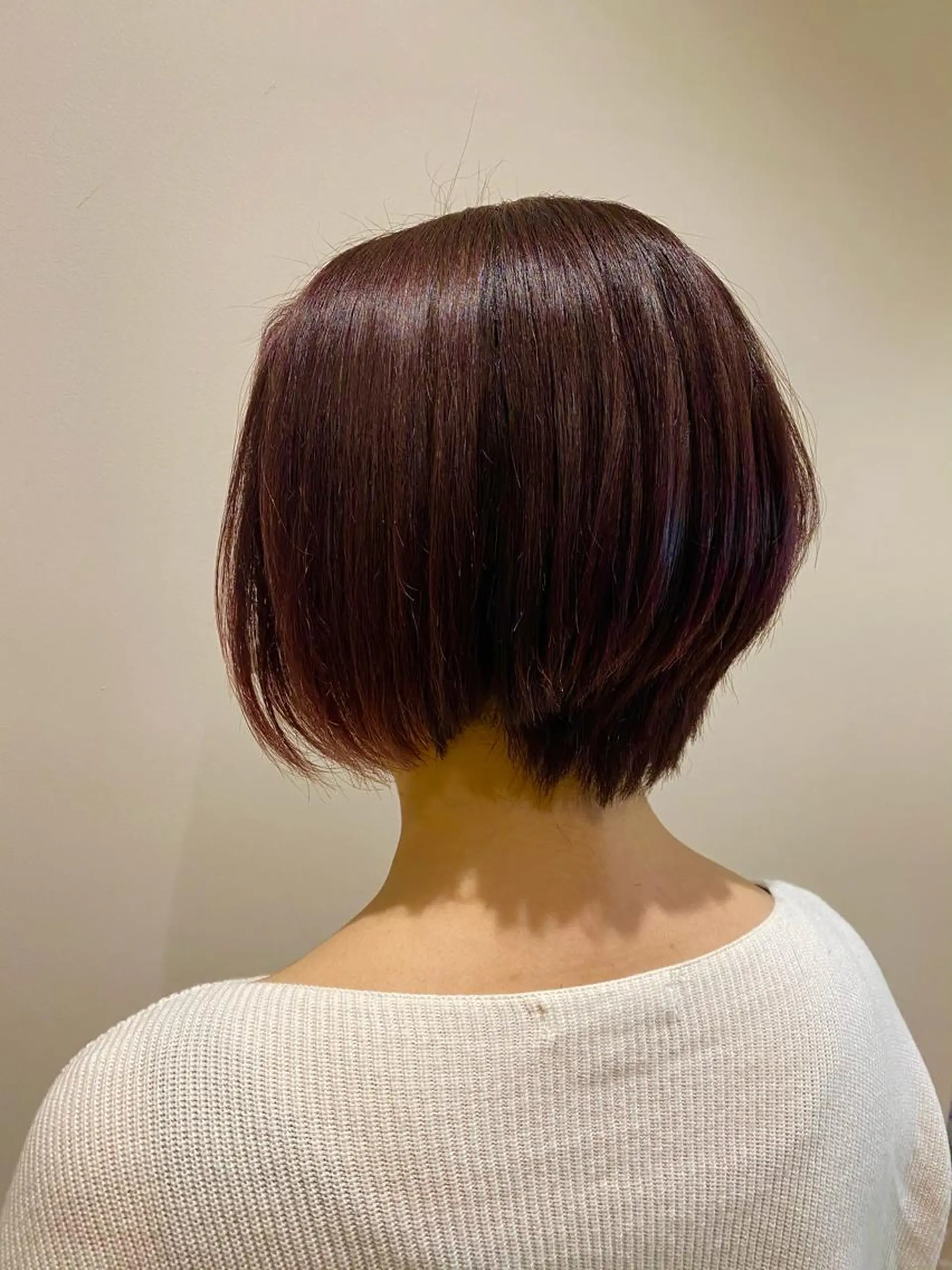 ショート カラー イルミナカラー ピンクカラー 艶髪🌿美髪 大塚礼乃【西荻窪】のヘアスタイル