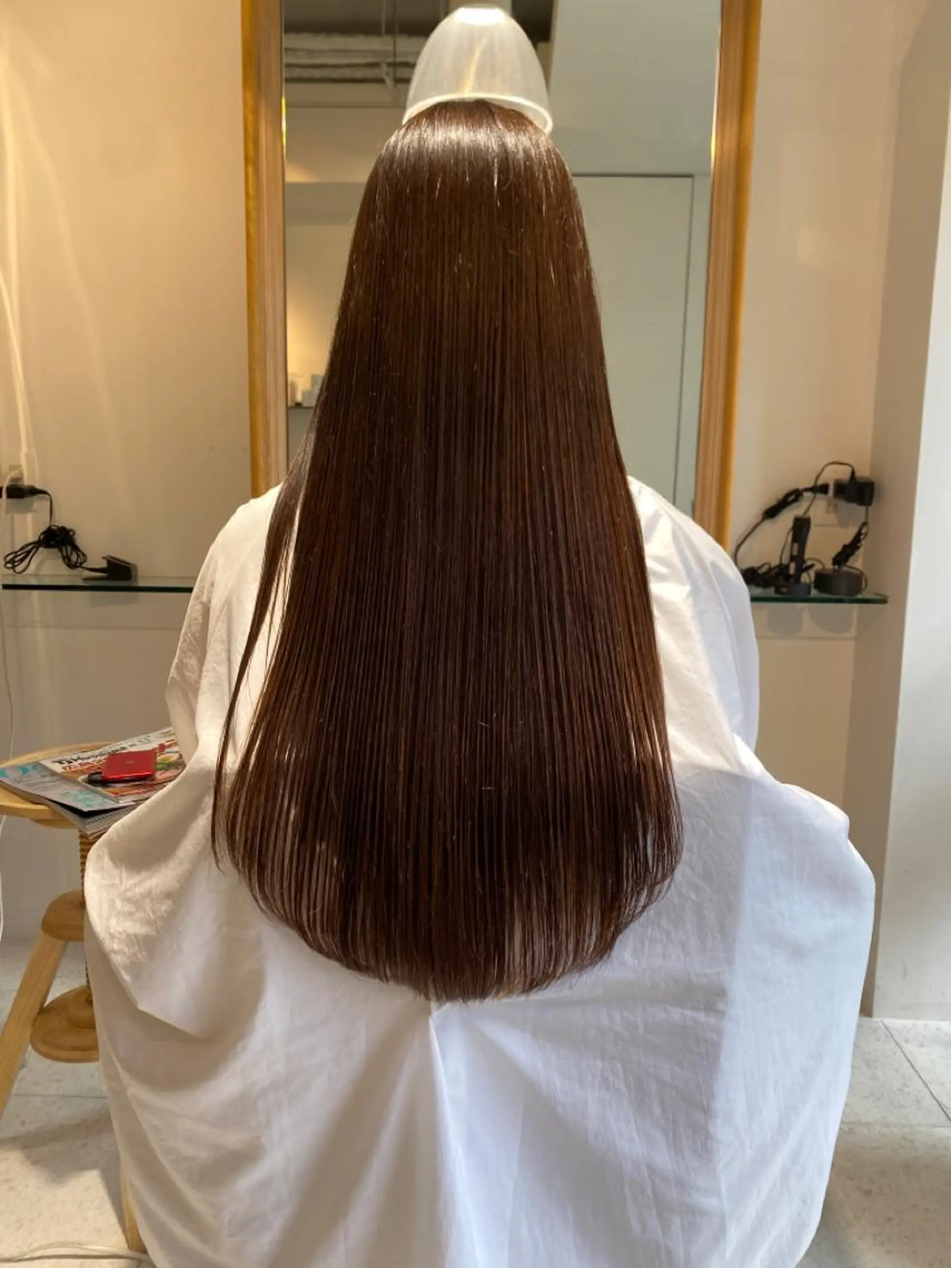 ロング ロング カット トリートメント ヘッドスパ ✨オール年代🆗 🤍内田亜由子のヘアスタイル