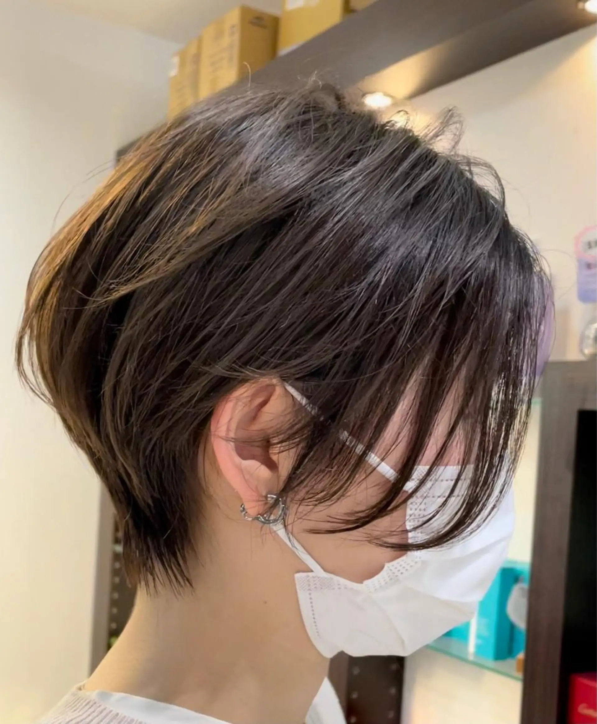 ショート ショートヘア メンズ指名no'1 佐藤　亘のヘアスタイル