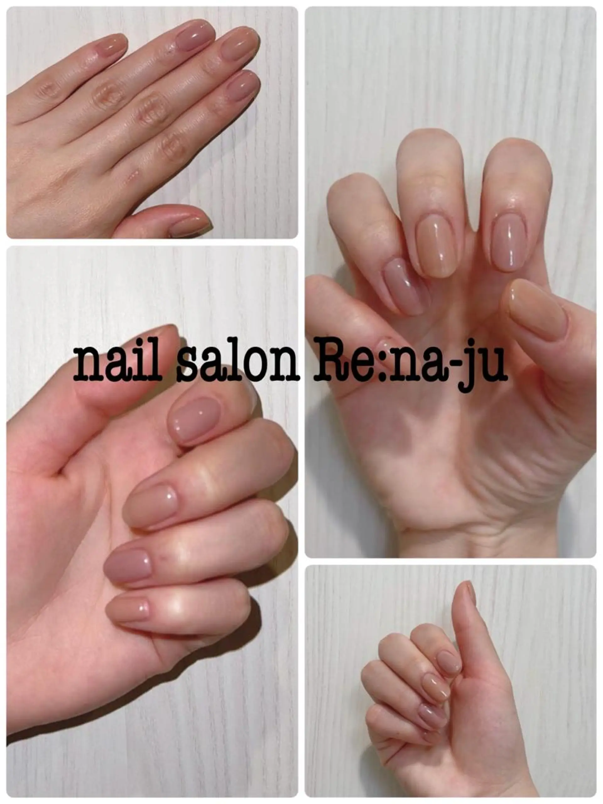 ネイル ハンドネイル nail salon Re:na-juのネイルデザイン