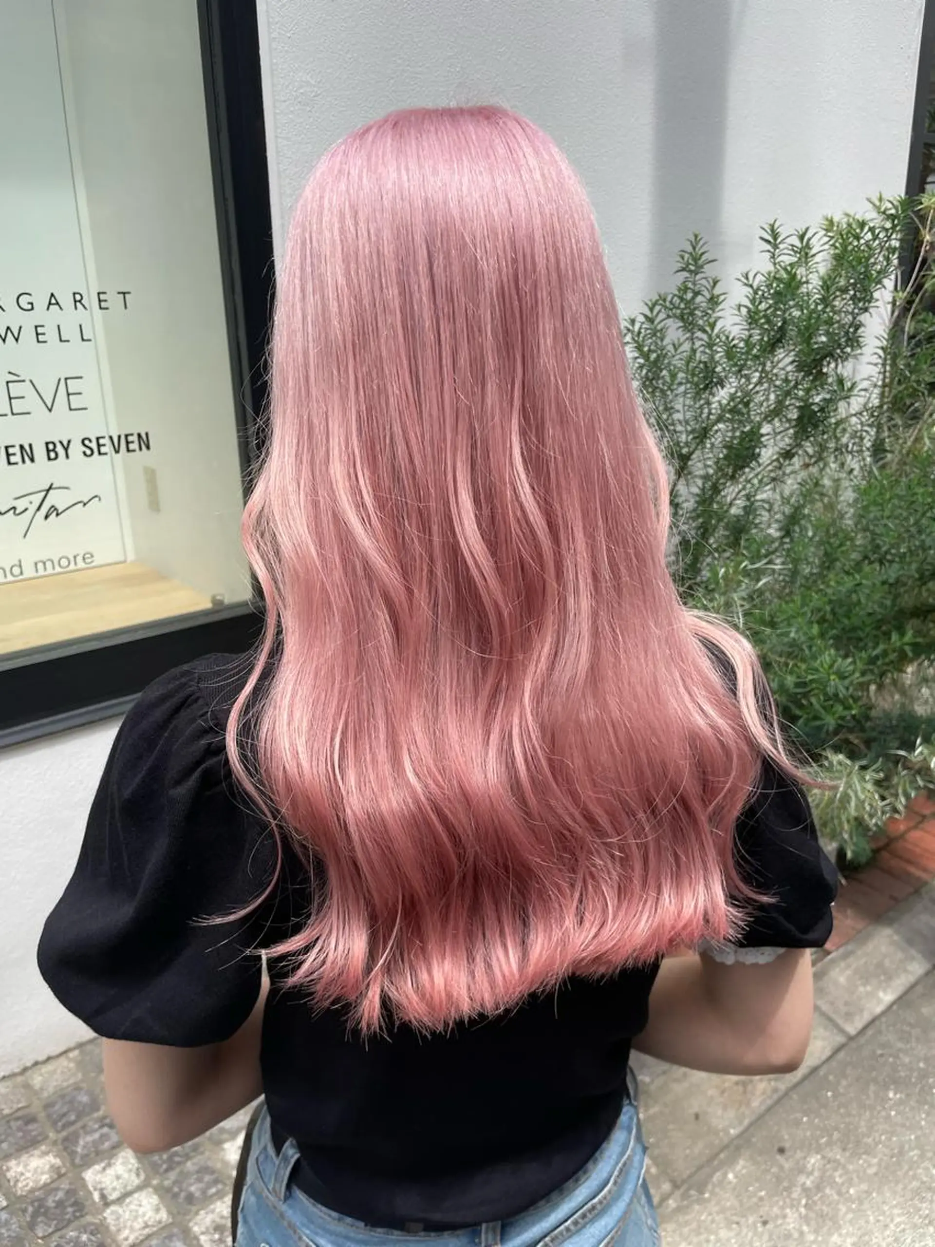 ロング ヘアカラー KEN TAのヘアスタイル