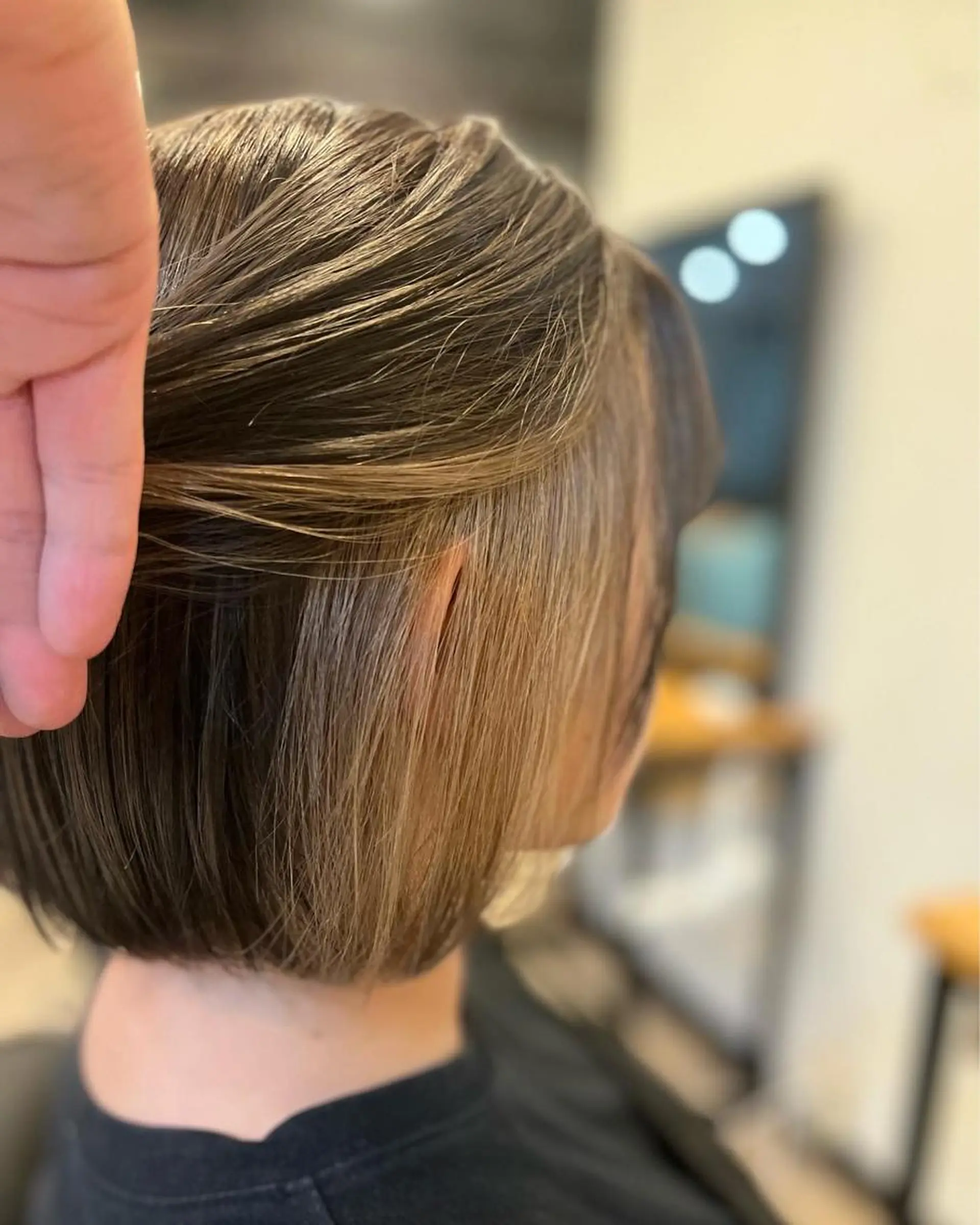 ショート カラー ベージュカラー インナーカラー ヘアカラー トリートメント est hair Ameri 松戸店所属・和田 真弥のヘアスタイル