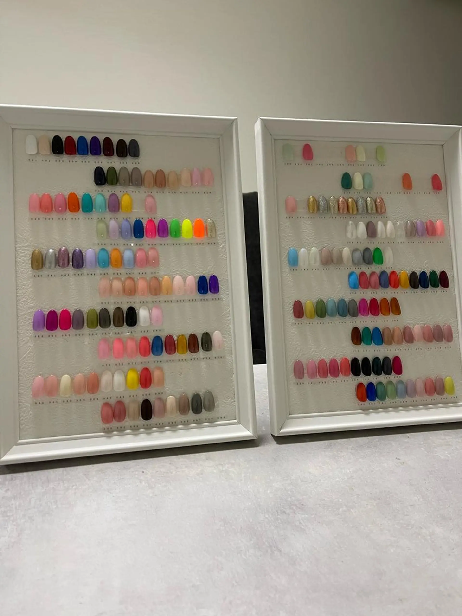 ネイル ワンカラーネイル ate eyelash所属・もり まゆみのマツエク・マツパデザイン