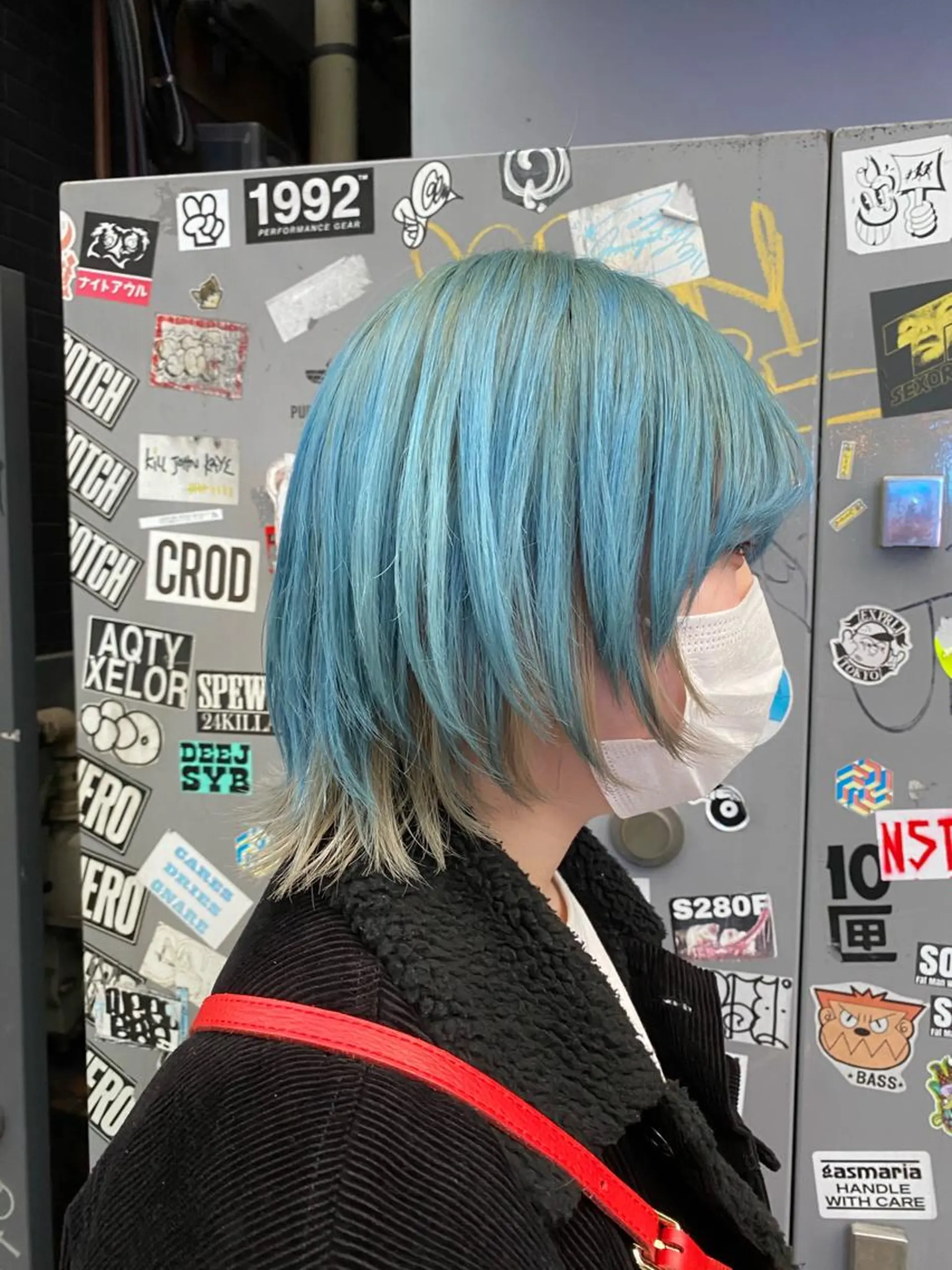 ミディアム カラー カット ヘアカラー トリートメント 艶髪サラサラカラー 🌈前原健吾のヘアスタイル