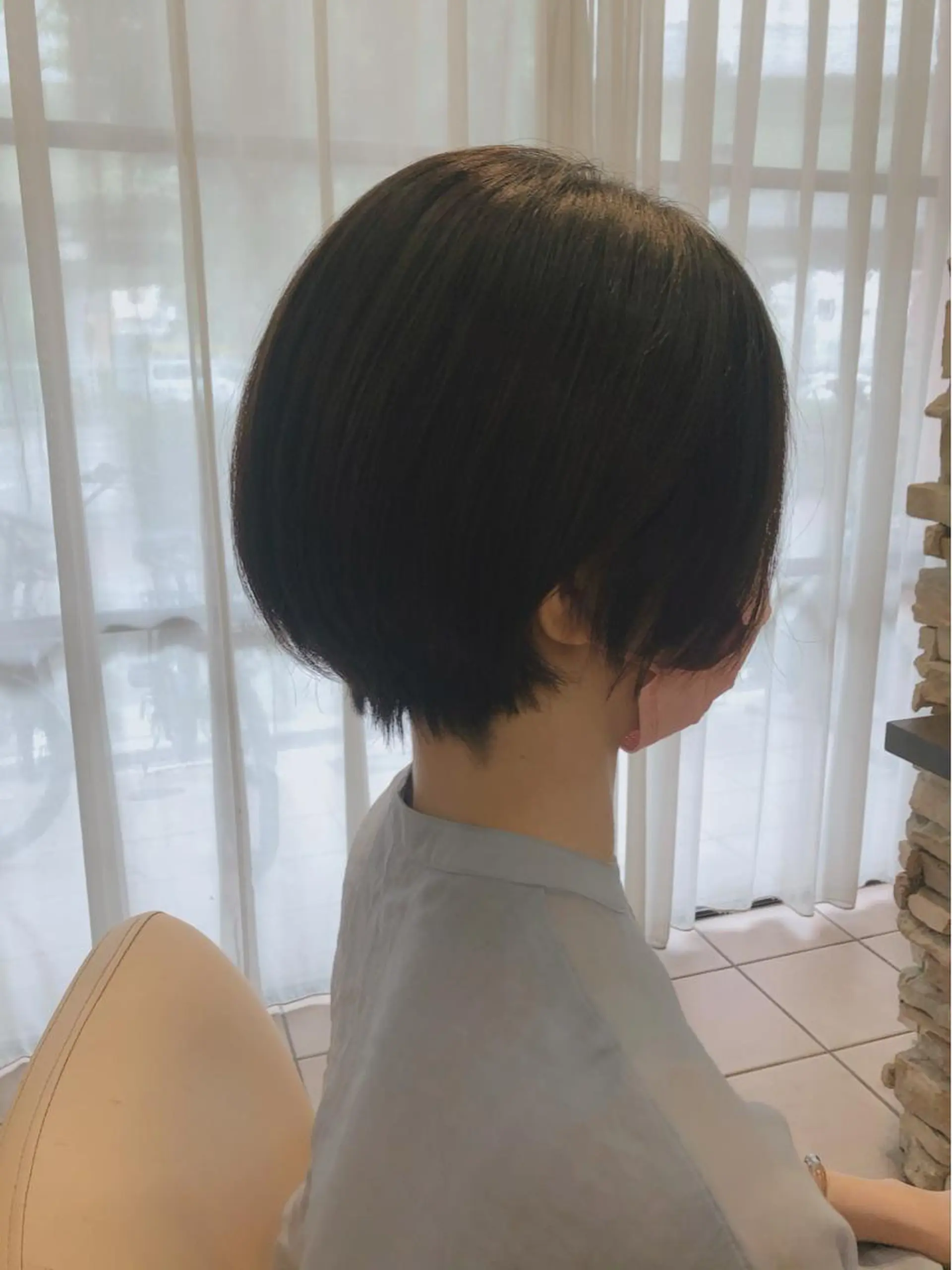 ショート カラー 地毛風ストレート ⚡️下ノ村柊斗⚡️のヘアスタイル