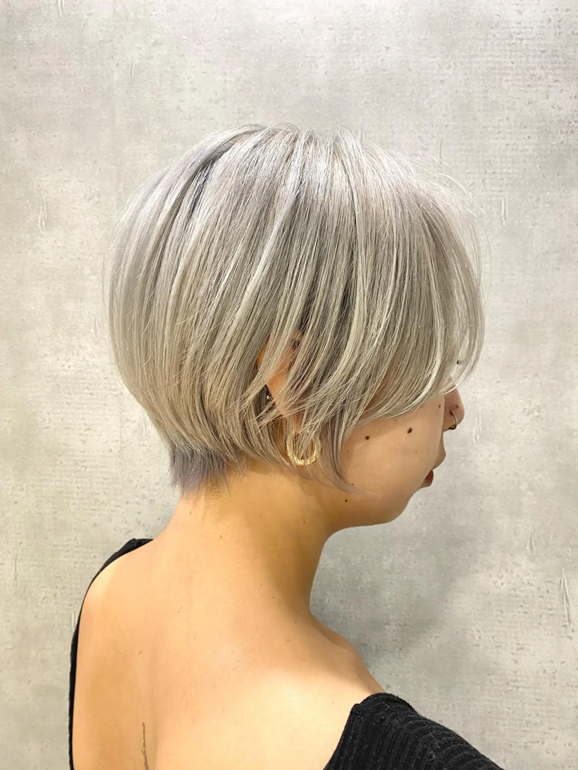 ショート カラー ヘアカラー トリートメント 🍃ショートヘア🍃 北林春樹のヘアスタイル